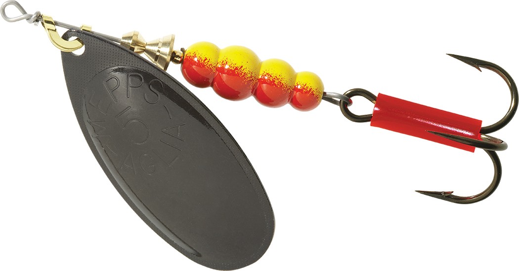 Mepps Aglia Gr. 5 13g Gold Kupfer Silber Schwarz