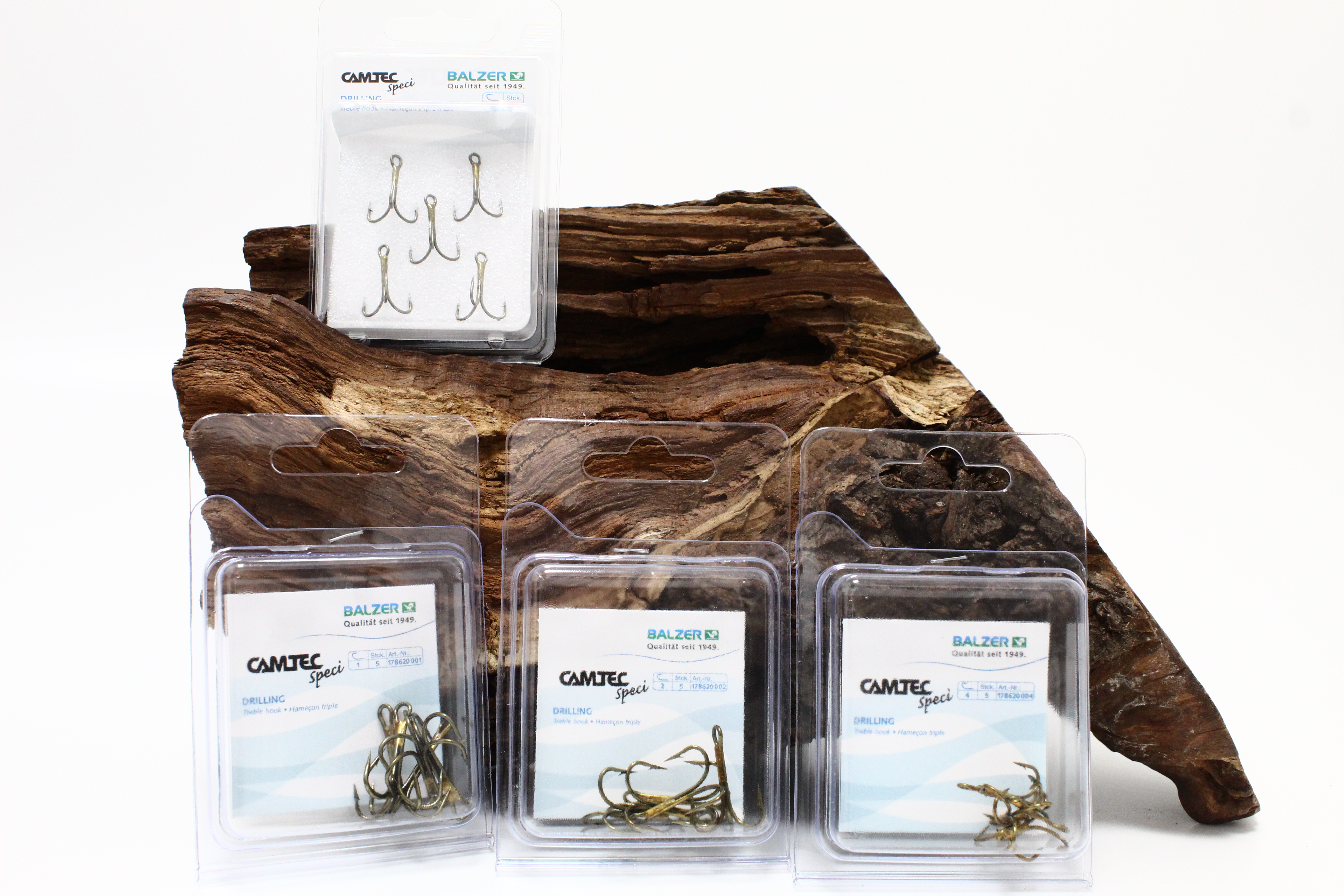 Balzer Camtec Speci Drilling brüniert Gr. 1 2 4 6 8 10 12 14 16 1/0