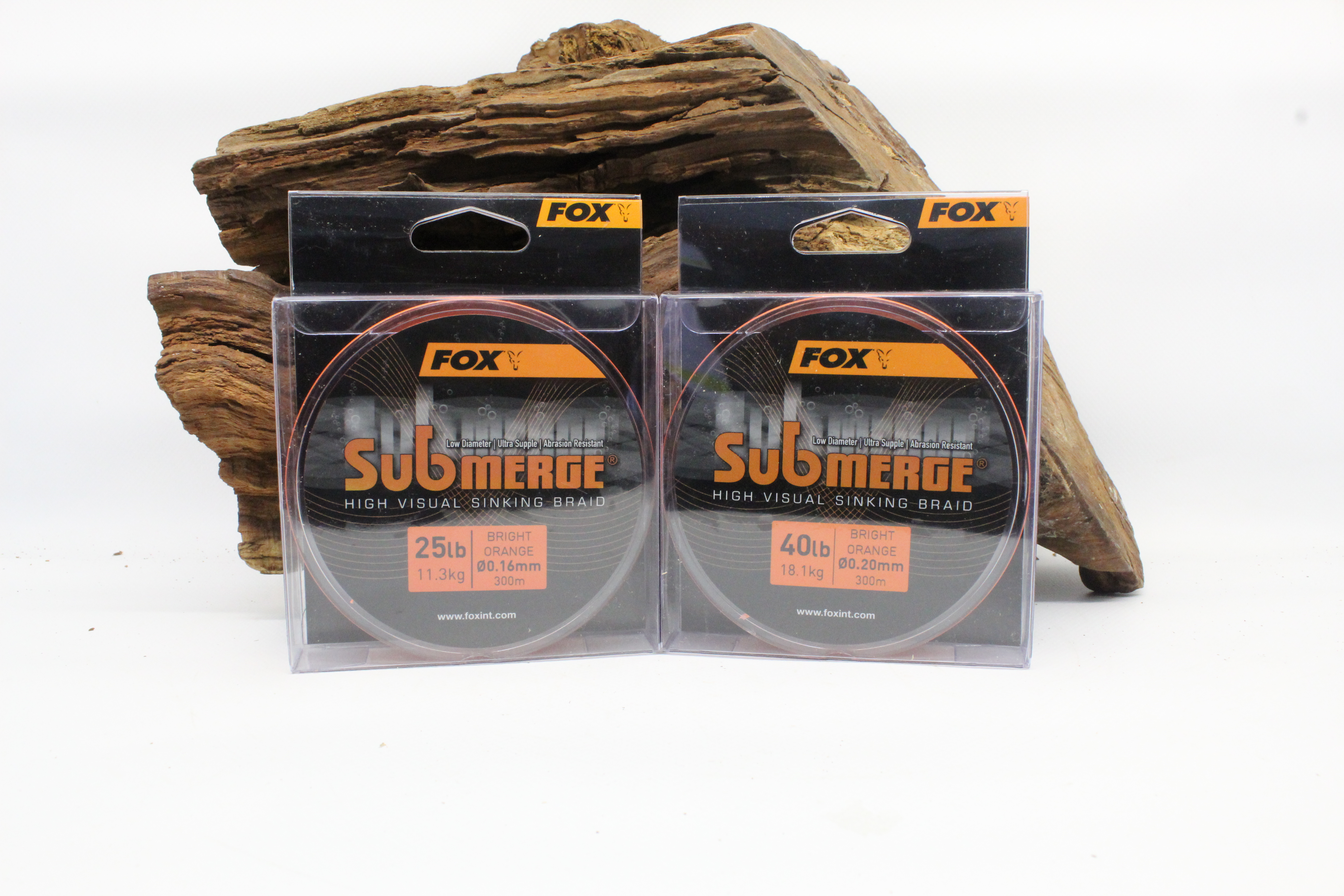 Fox Submerge High Visual Sinking Braid 0,16mm 0,20mm 300m