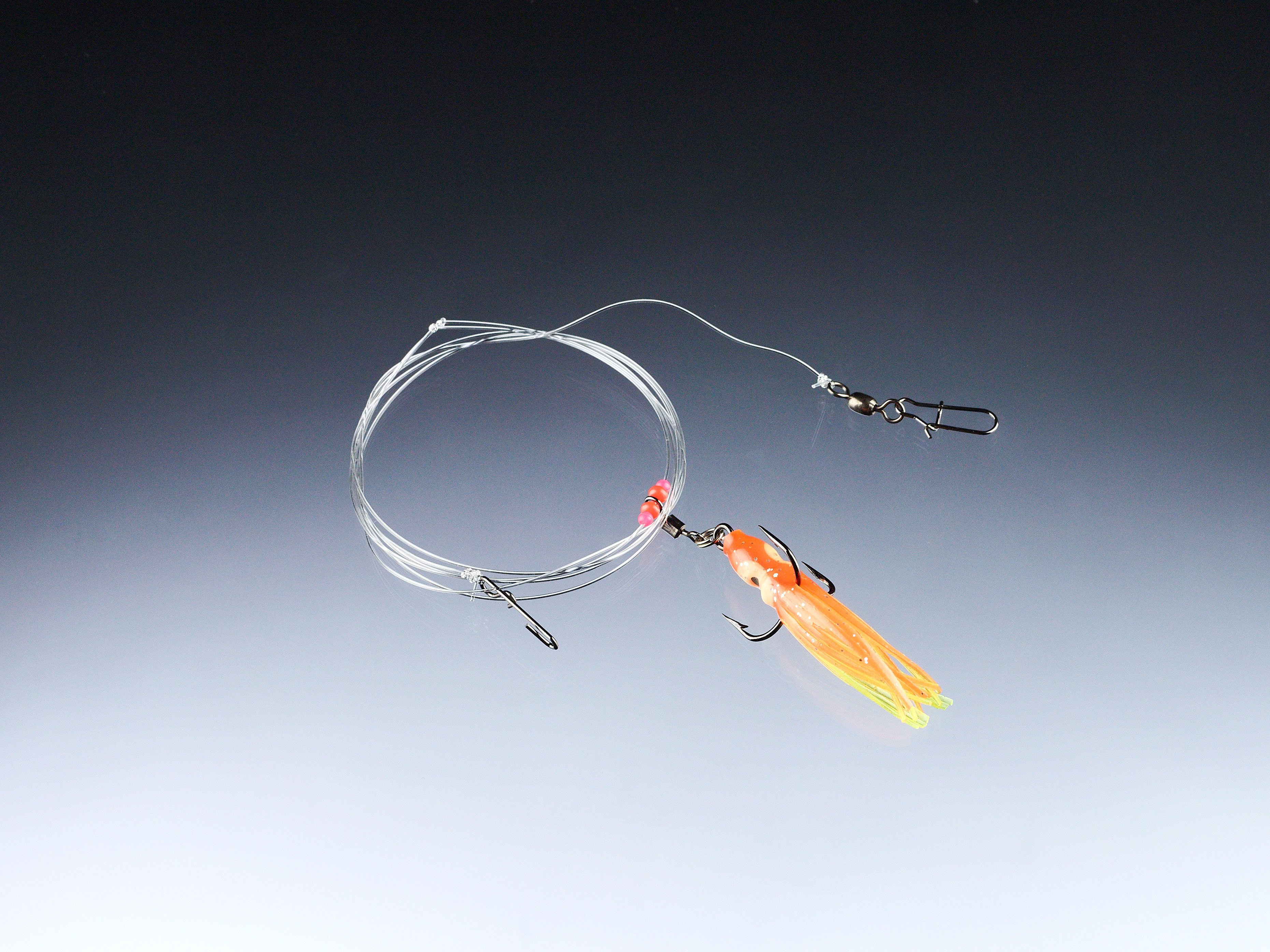 Balzer Edition Sea Sliding Ocotpus System mit Drilling Orange Blau-Weiß