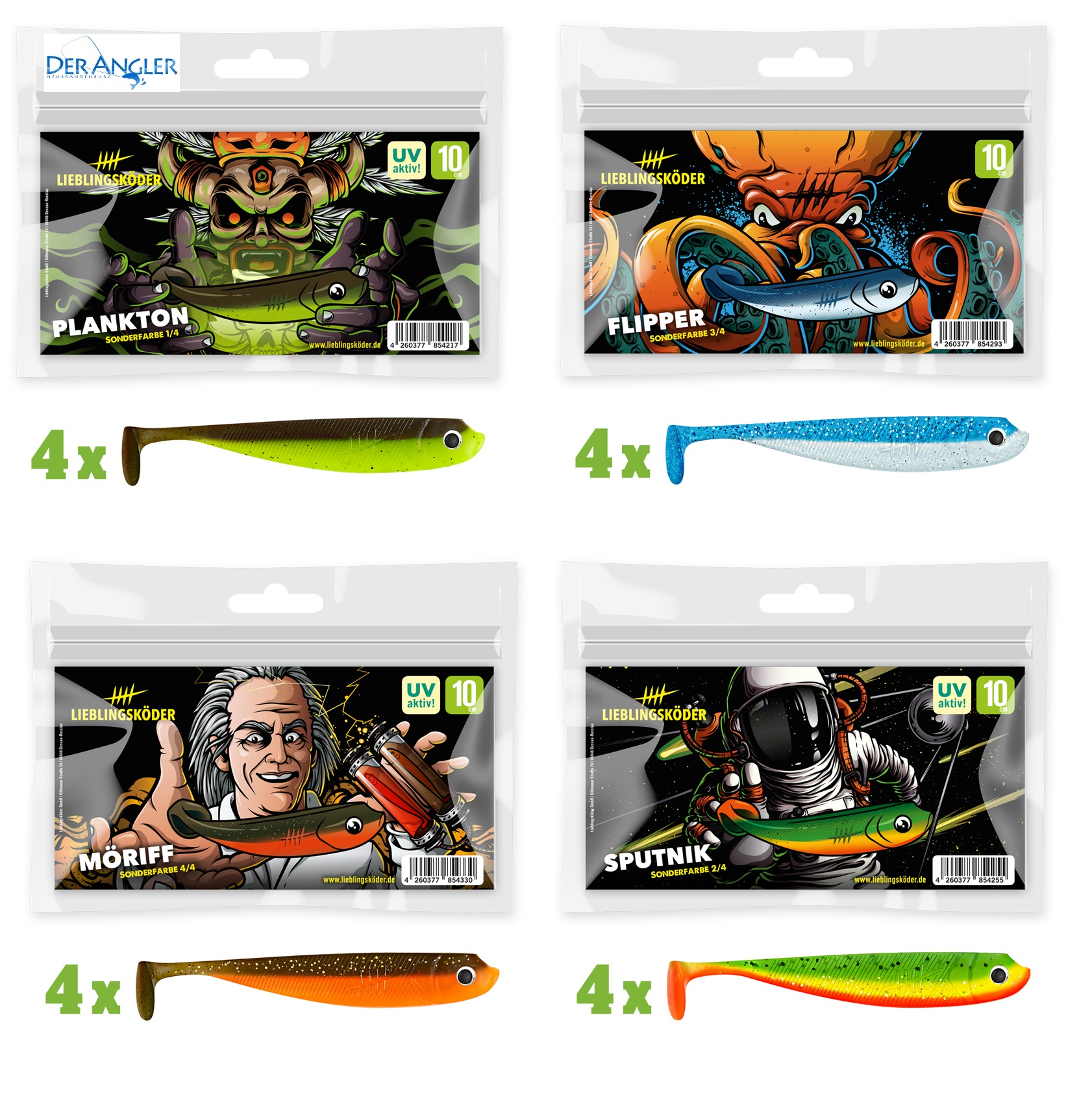 Lieblingsköder Plankton Sputnik Flipper MöRiff 10cm