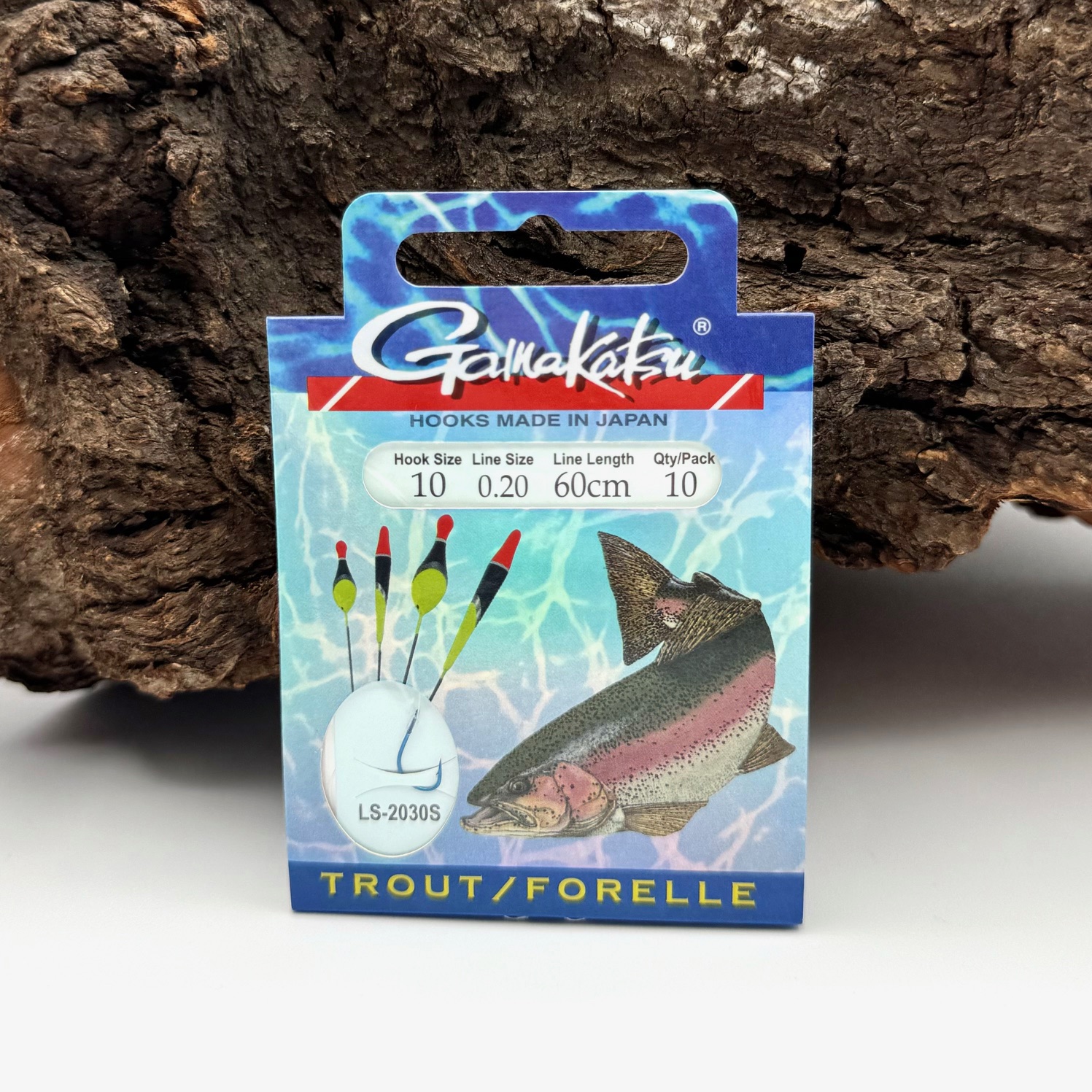 Gamakatsu Trout Float LS 2030S Gr. 10 60cm Posen Forellenhaken