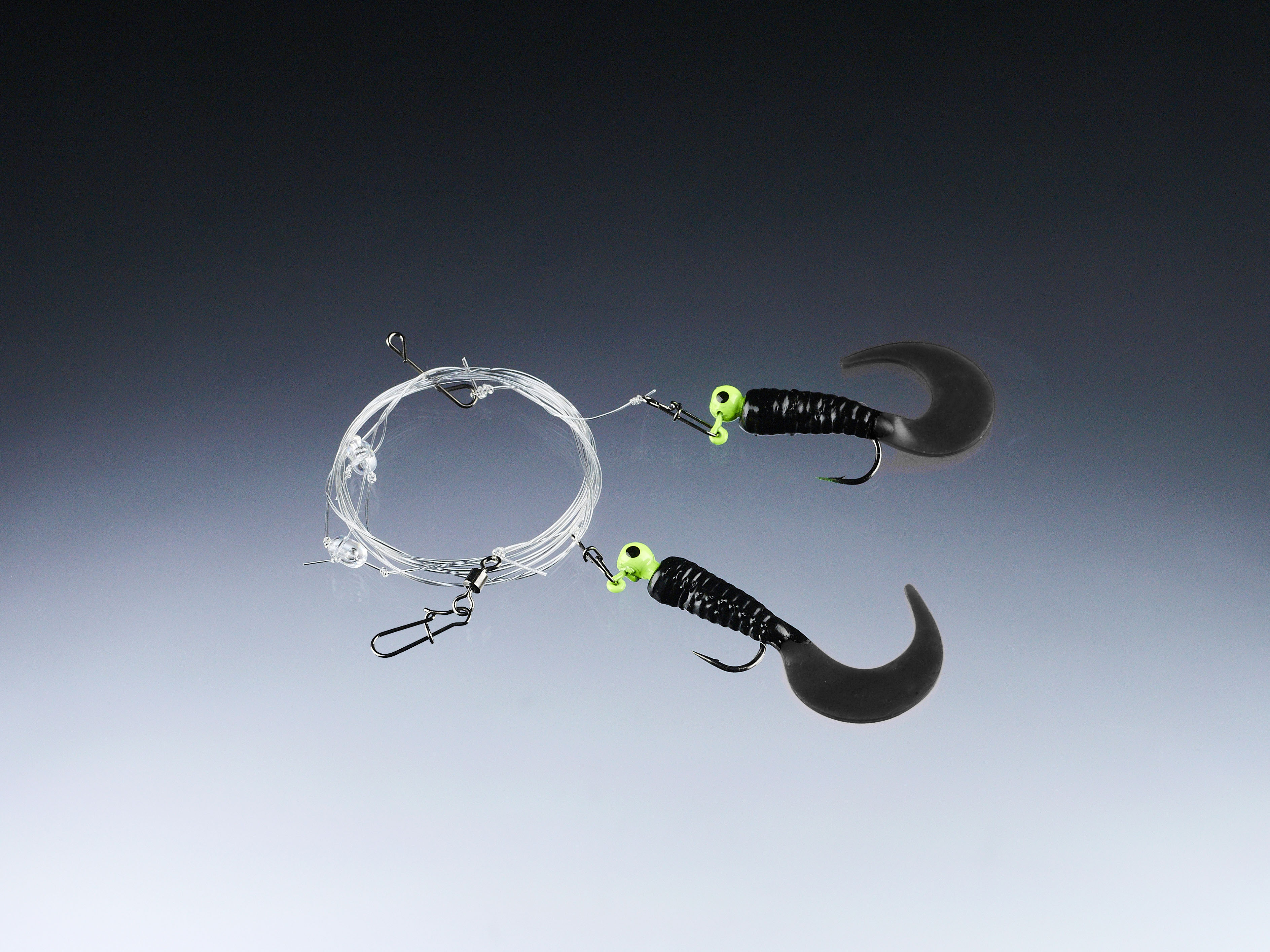 Balzer Edition Sea Pilk Twister Rig  UV Active 2 Anbissstellen 6 Farben