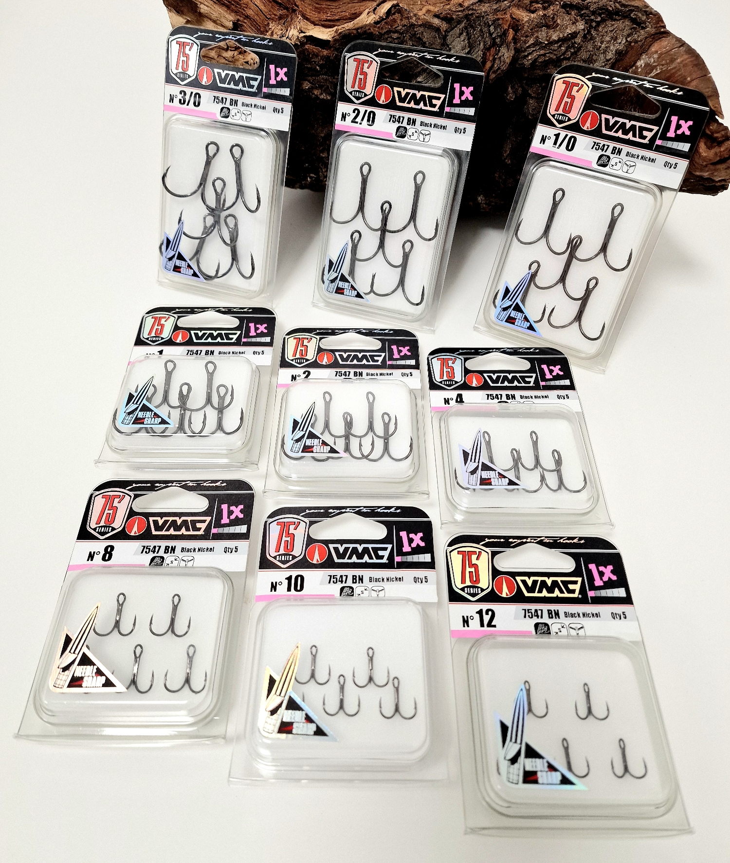 VMC 7547 BN Drilling Gr. 12 10 8 6 4 2 1 1/0 2/0 3/0