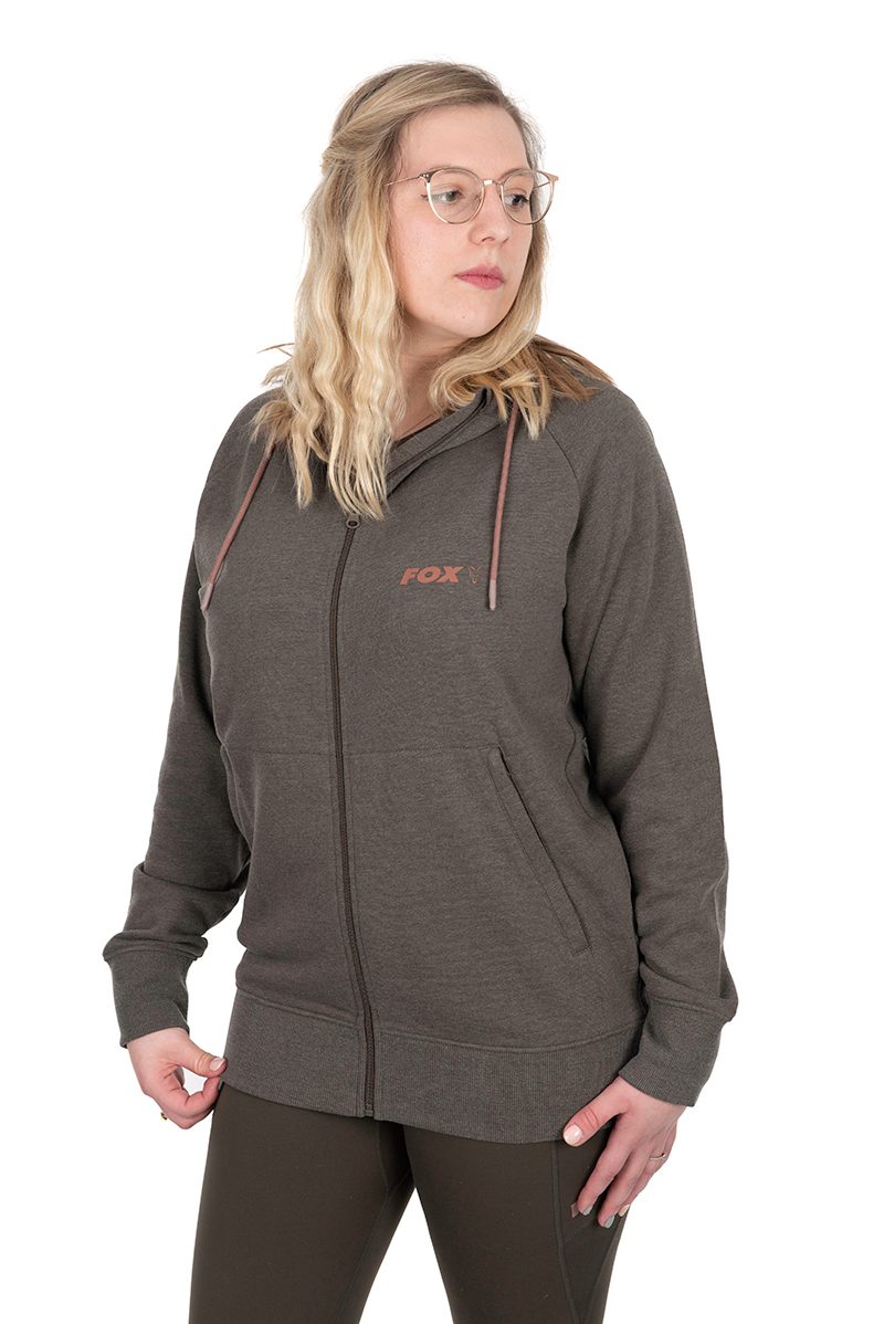 Fox Woman Zipped Hoodie S M L XL