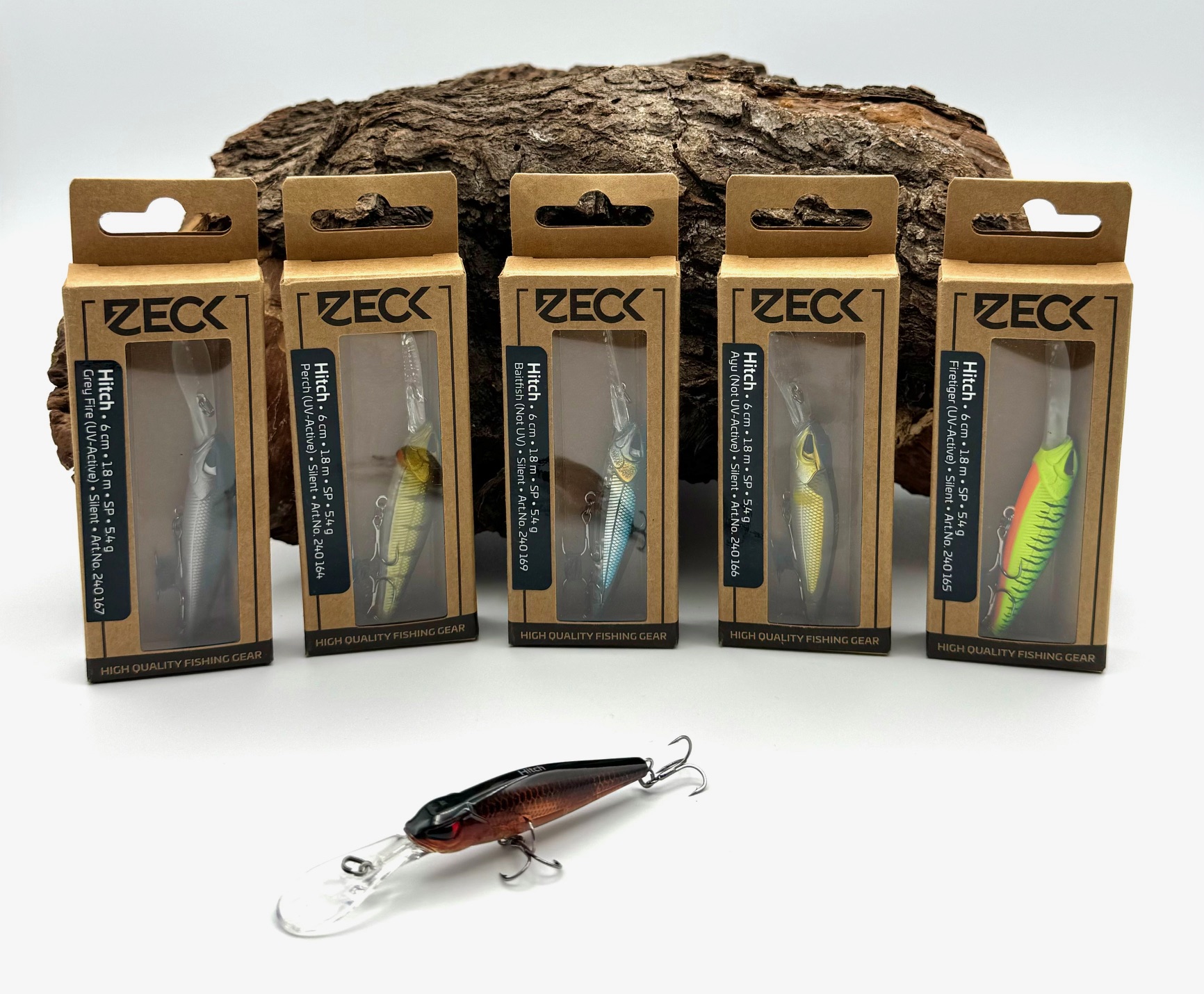 Zeck Hitch Twitchbait 1,8m Lauftiefe 6cm 5,4g 6 Farben