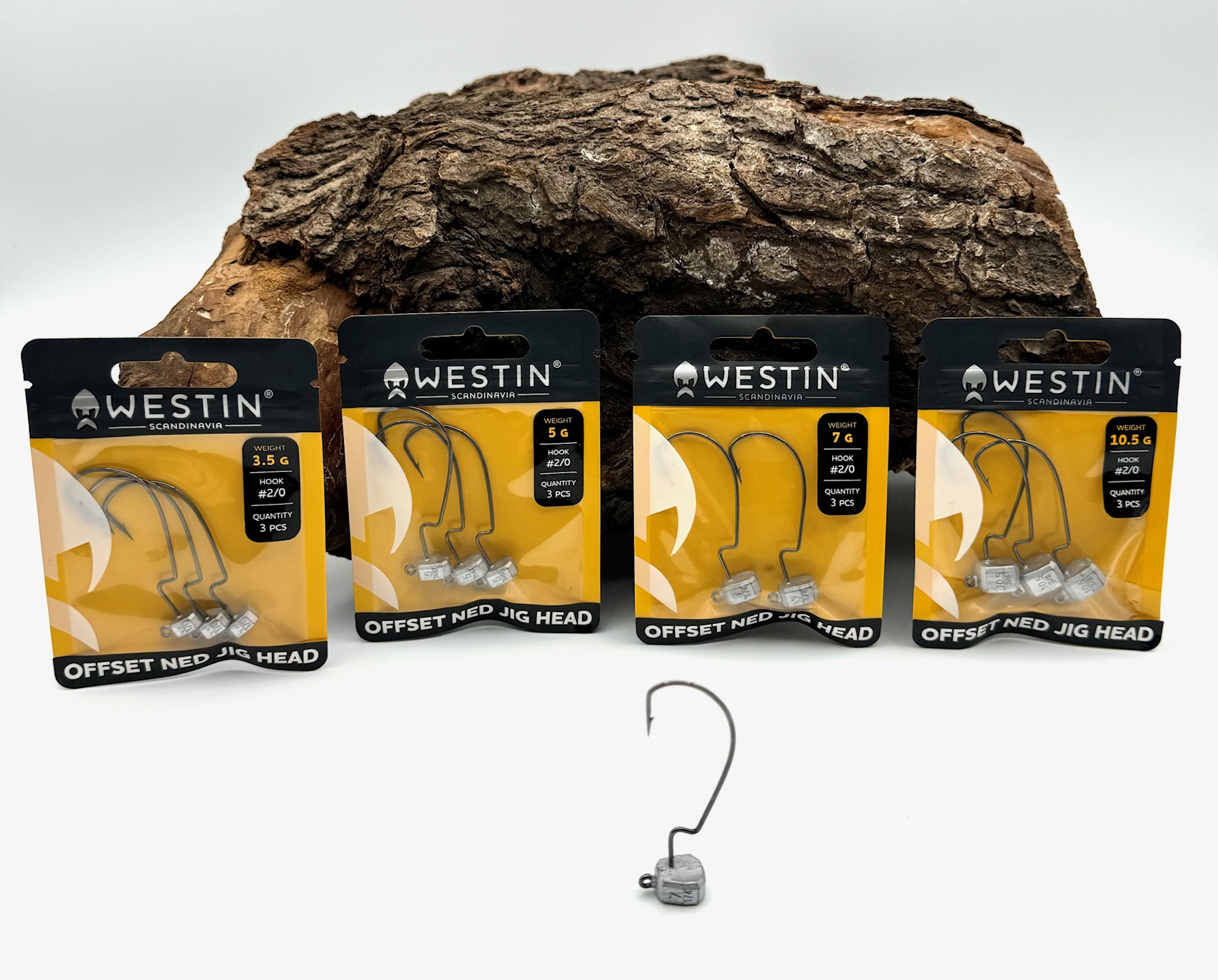 Westin Offset Ned Jig Head Lead Jigköpfe #2/0 3,5g 5g 7g 10,5g