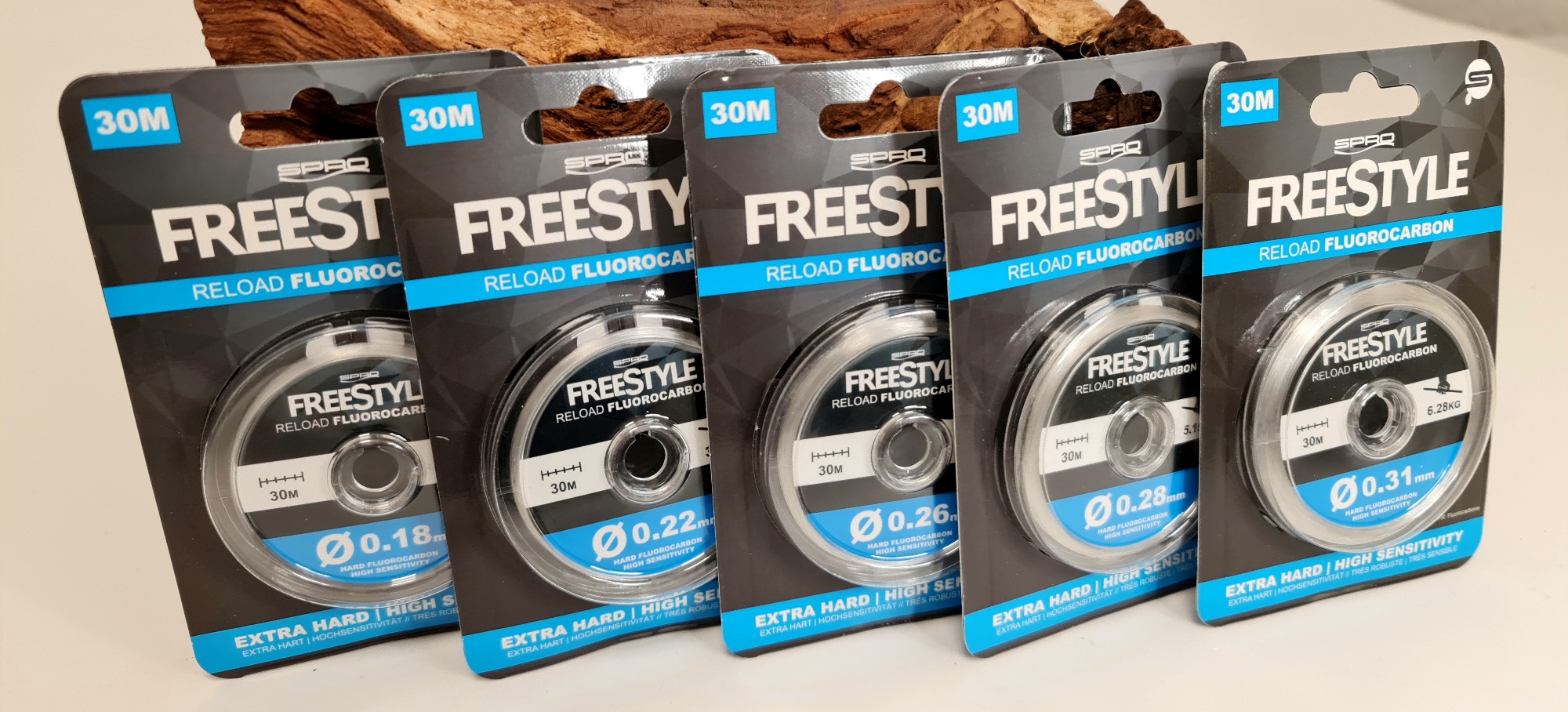 Spro Freestyle Fluorocarbon 0,18mm 0,22mm 0,26mm 0,28mm 0,31mm 0,35mm 30m