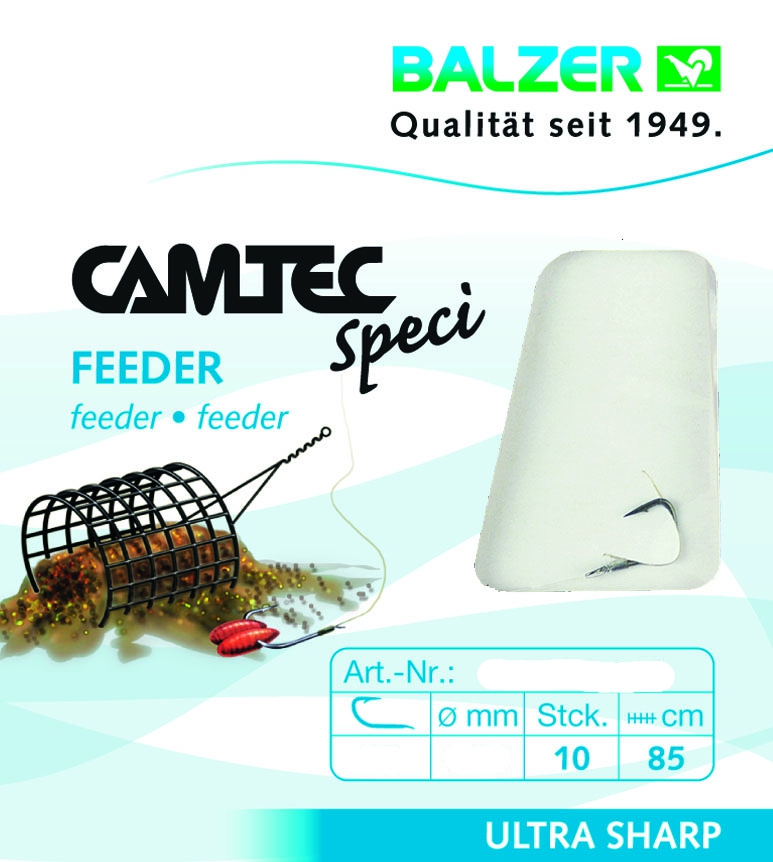 Balzer Camtec Speci Feeder Schwarz 85cm Gr. 10 12 14 16