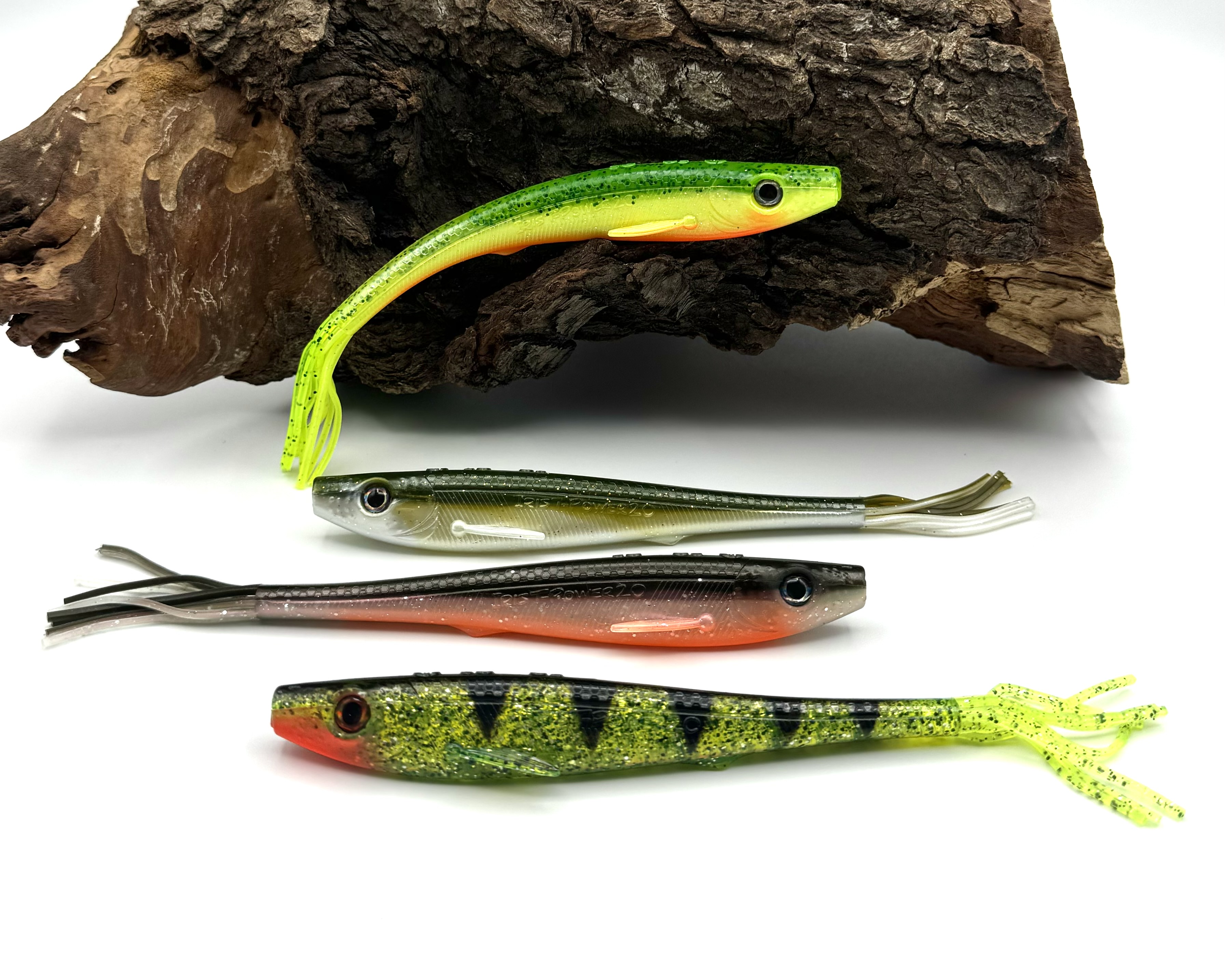 Spro Iris T-Power 20cm UV Activ 4 Farben Vertikalköder