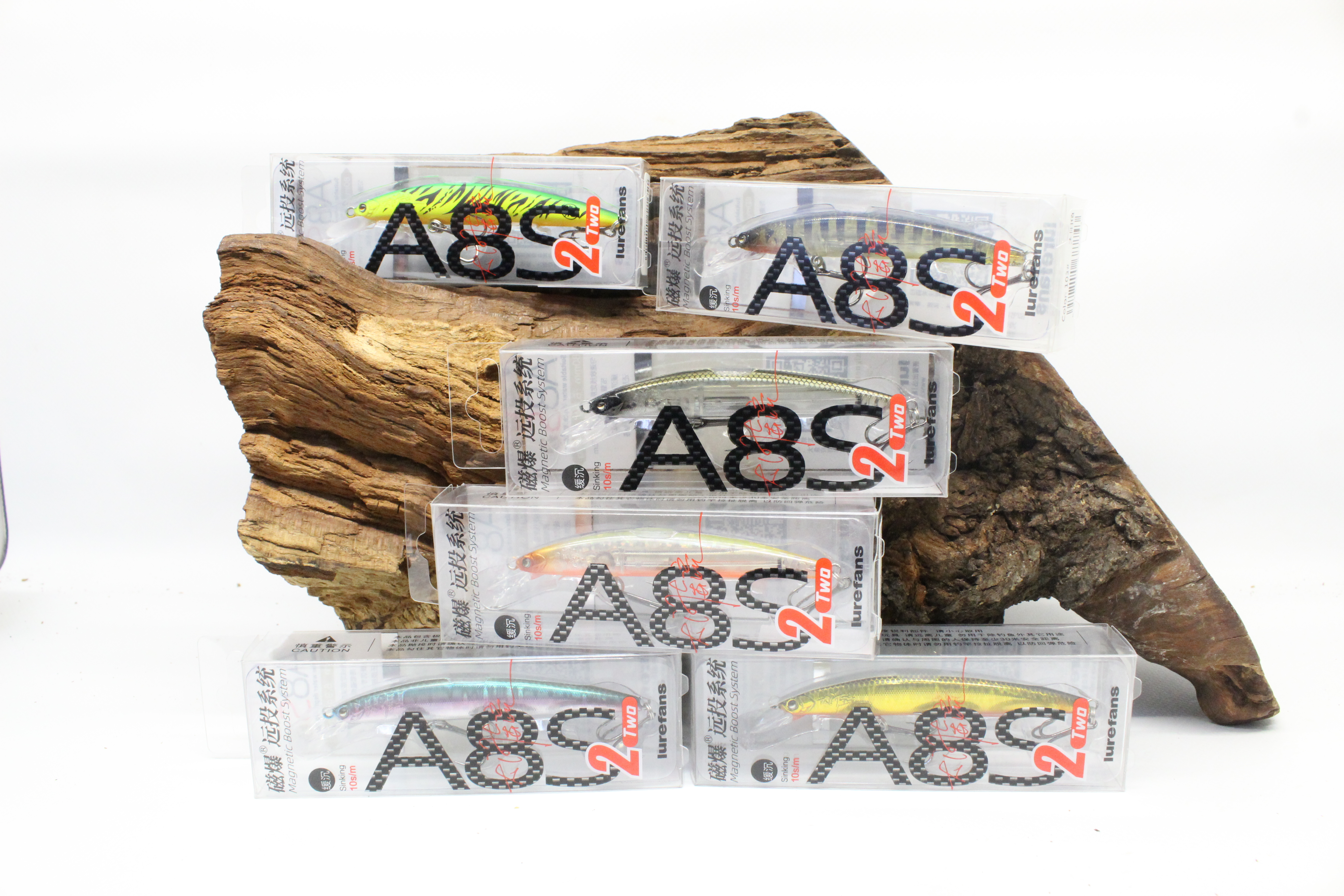 Lurefans A8S Two 8cm 6,8g 8 Farben