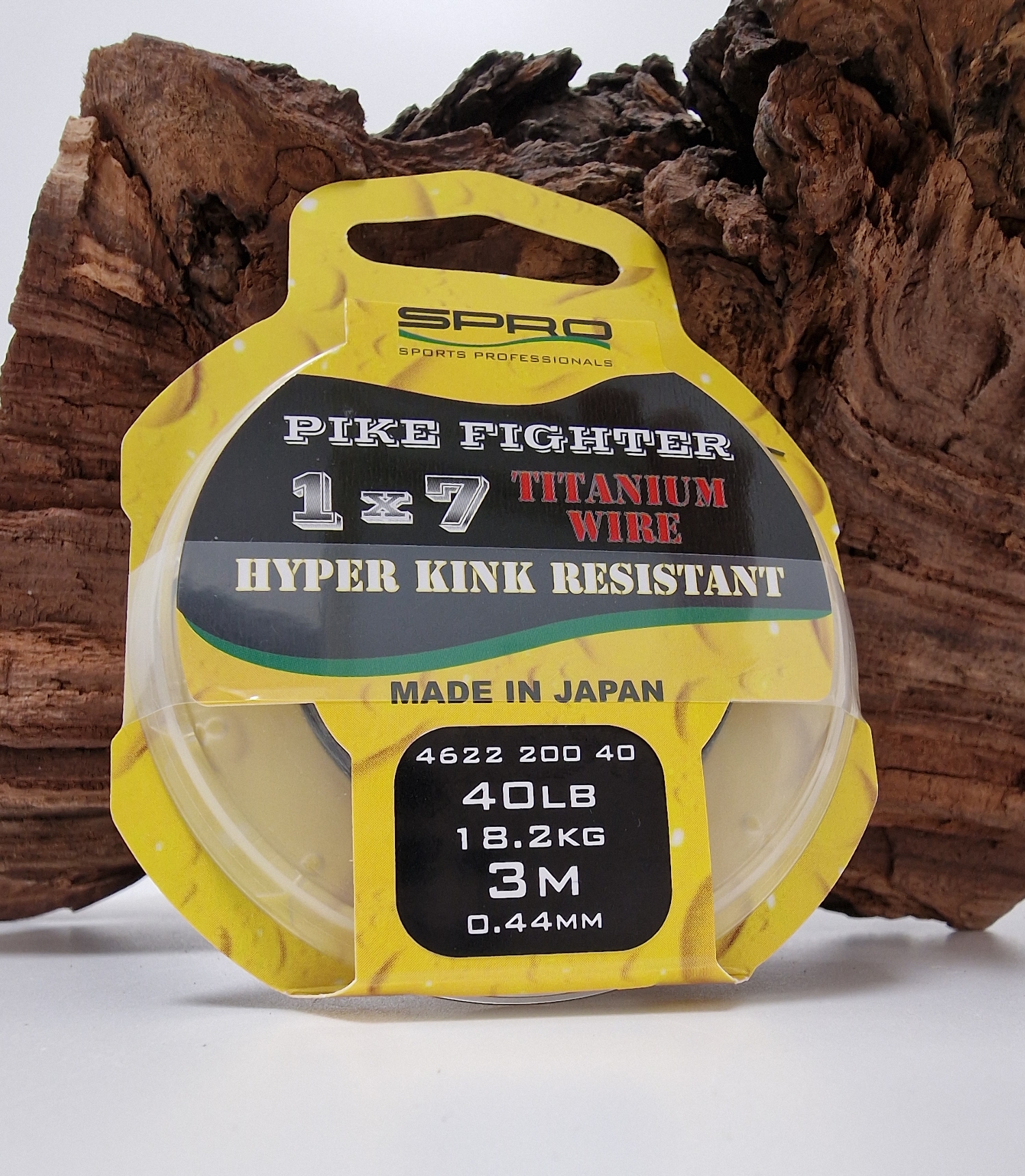 Spro Titanium Wire 1x7 40lb 18,2kg 0,44mm 3m