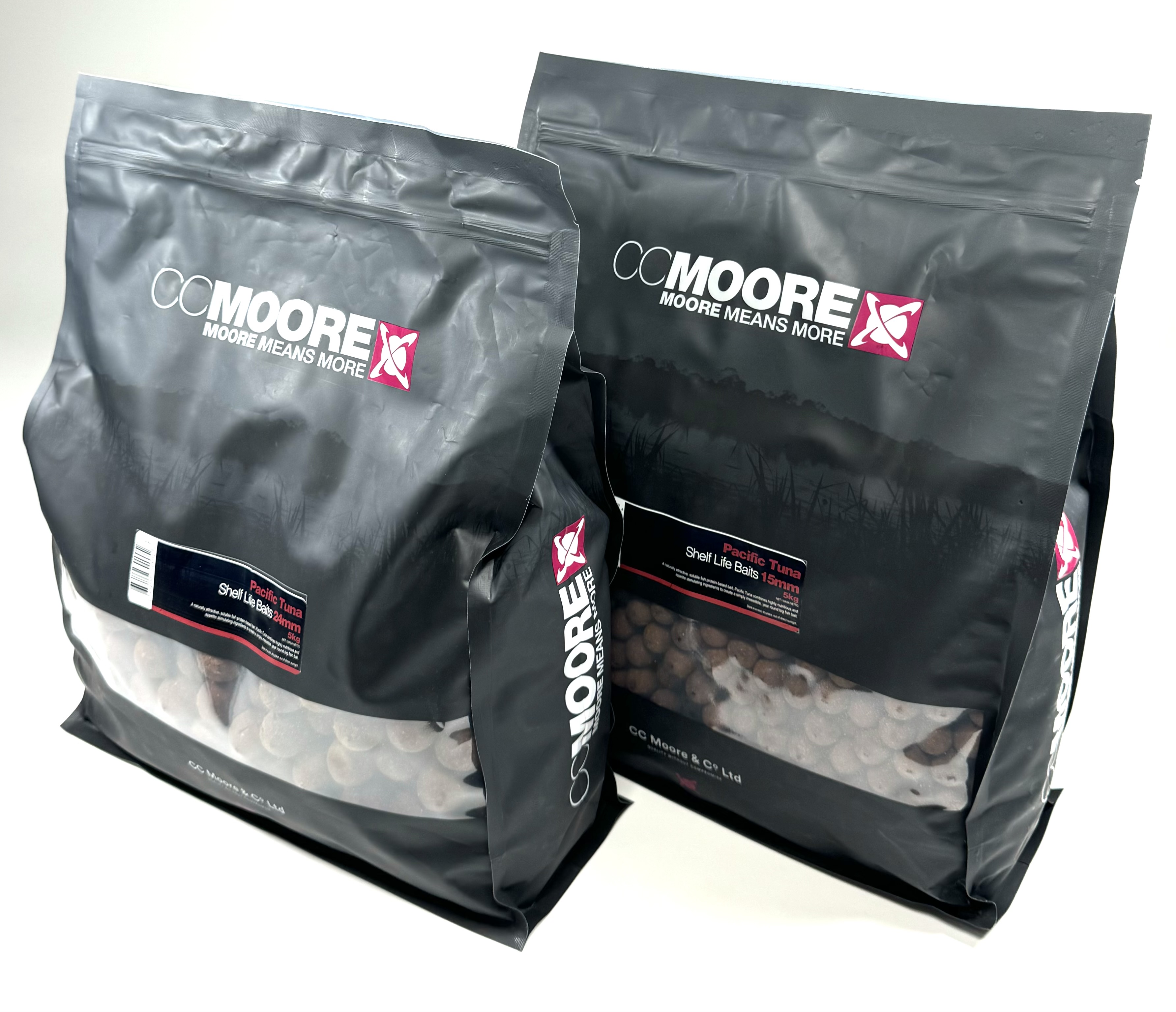 CCmoore Pacific Tuna Boilies 15mm 18mm 24mm 5kg Shell Life Baits