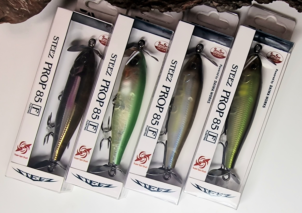 Daiwa Steez Prop 85F 8,5cm 12,7g schwimmend 4 Farben Propbait Floating