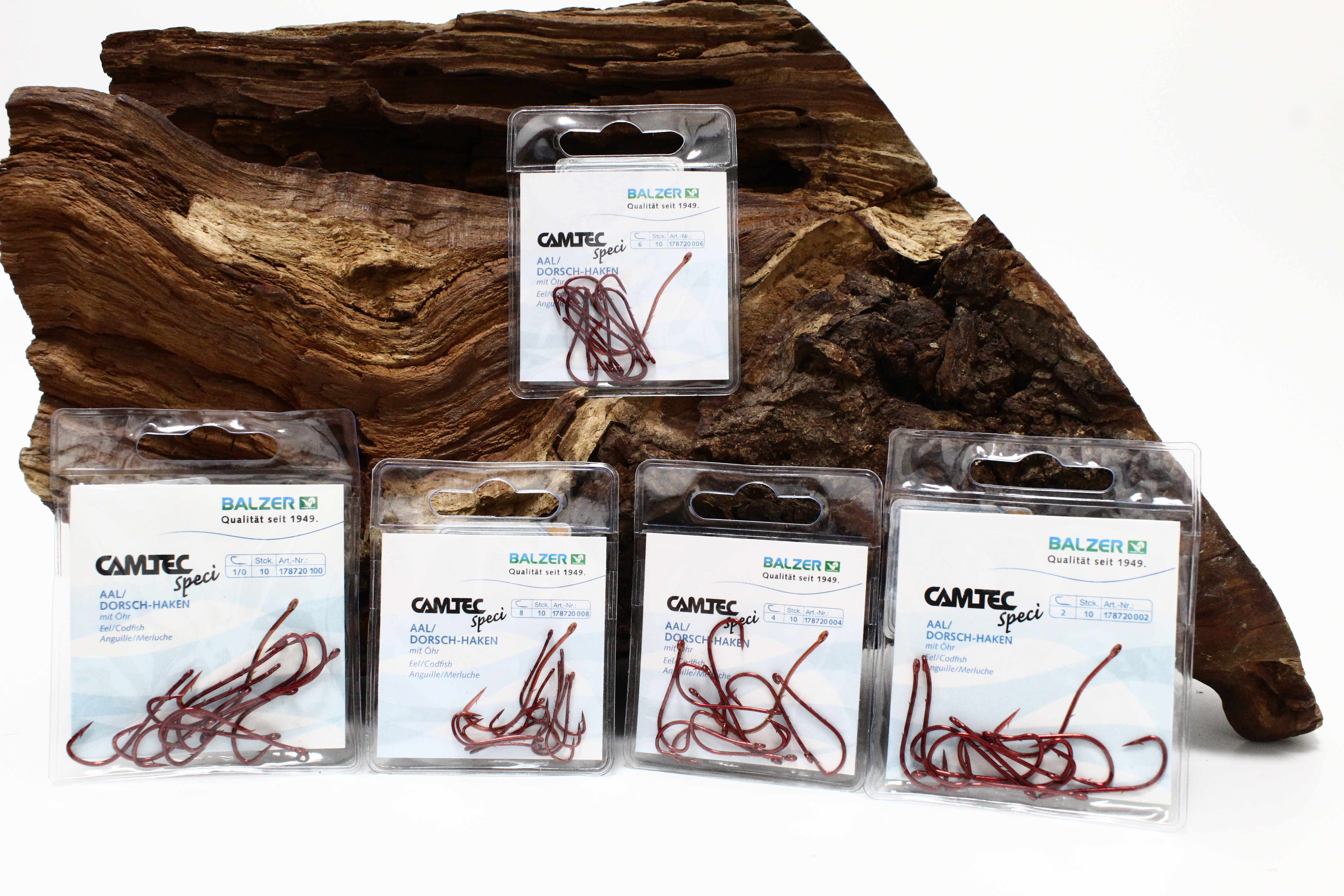 Balzer Camtec Speci Aal Dorsch rot Gr.1 2 4 6 8 10 1/0