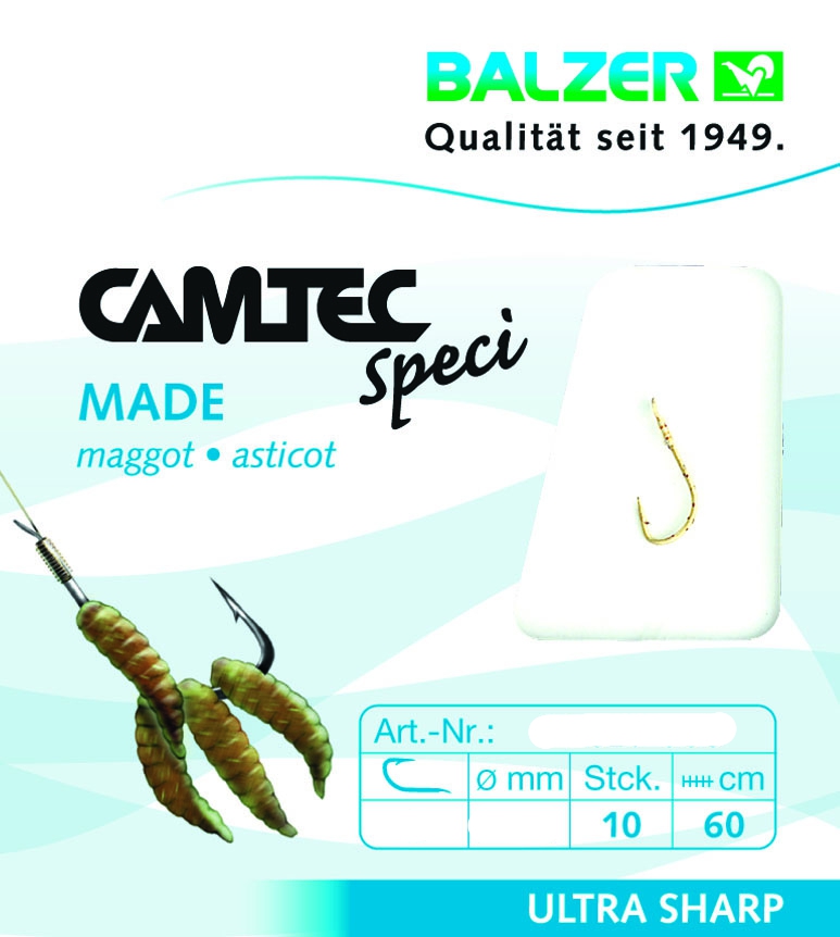 Balzer Camtec Speci Made Silber 60cm Gr. 6 8 10 12 14 16 18