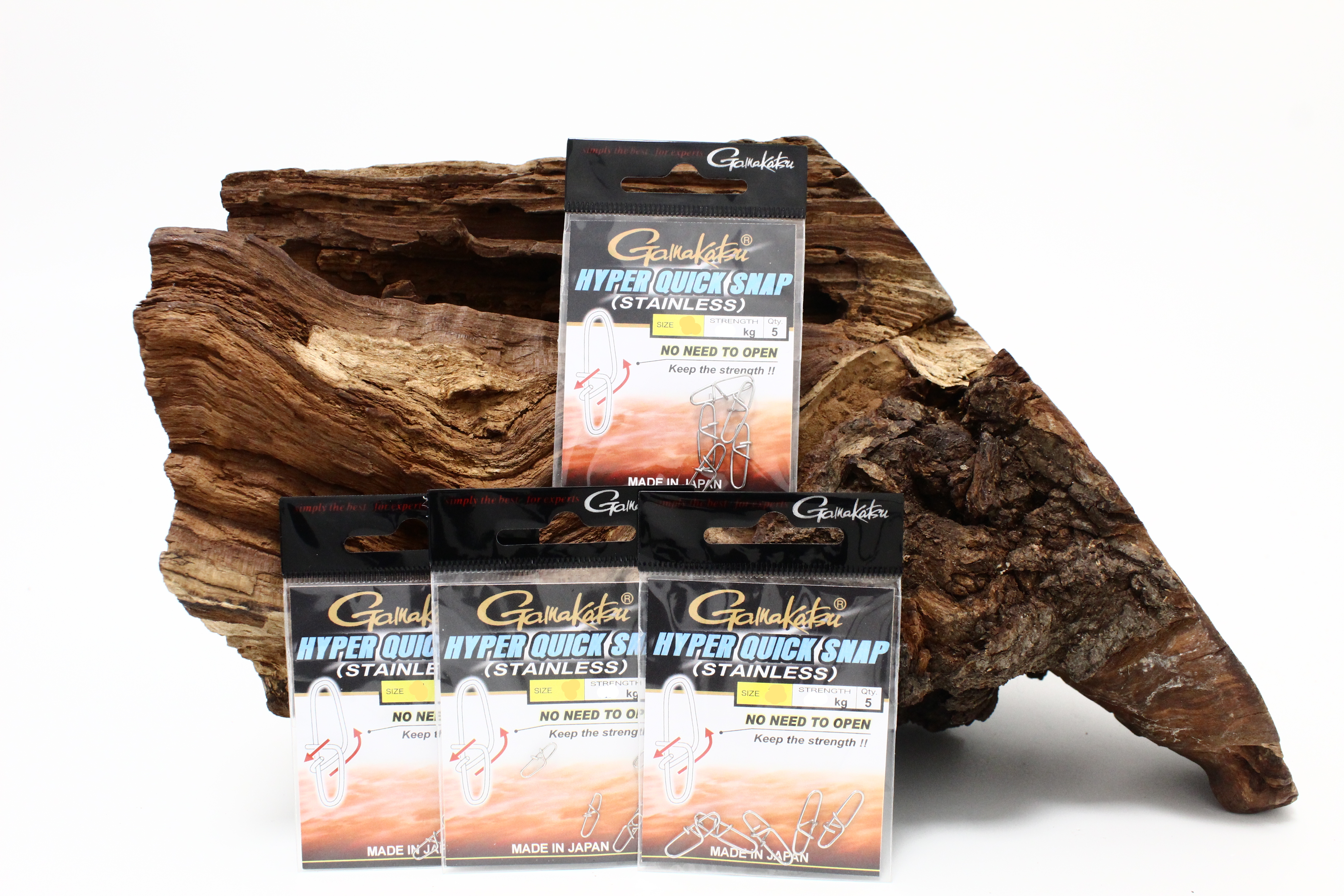 Gamakatsu Hyper Quick Snap Gr. 0,8 18kg 1 27kg 2 36kg 3 45kg