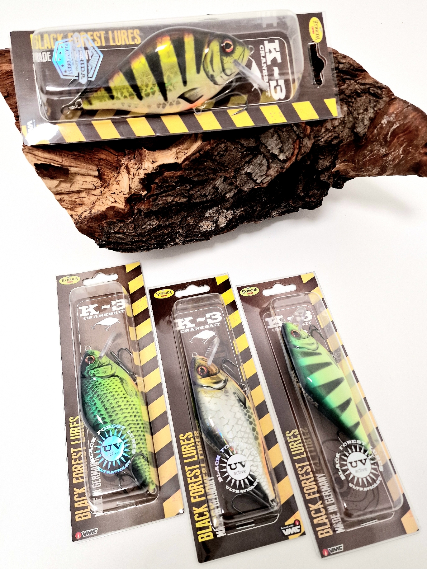 Hybrida K3 Crankbait Wobbler schwimend 11cm 50g 5 Farben