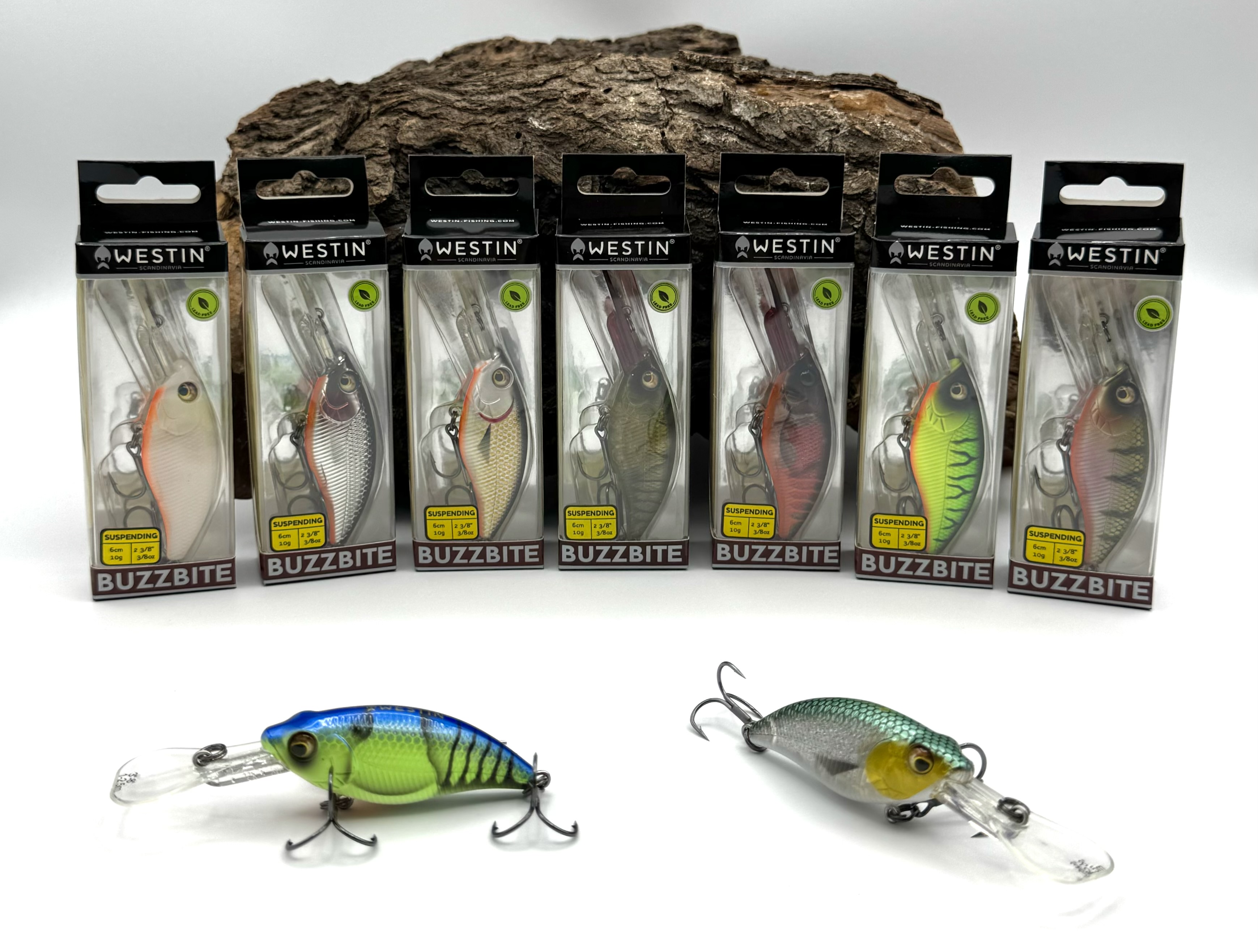 Westin Buzzbite Crankbait 6cm 10g 8 Farben