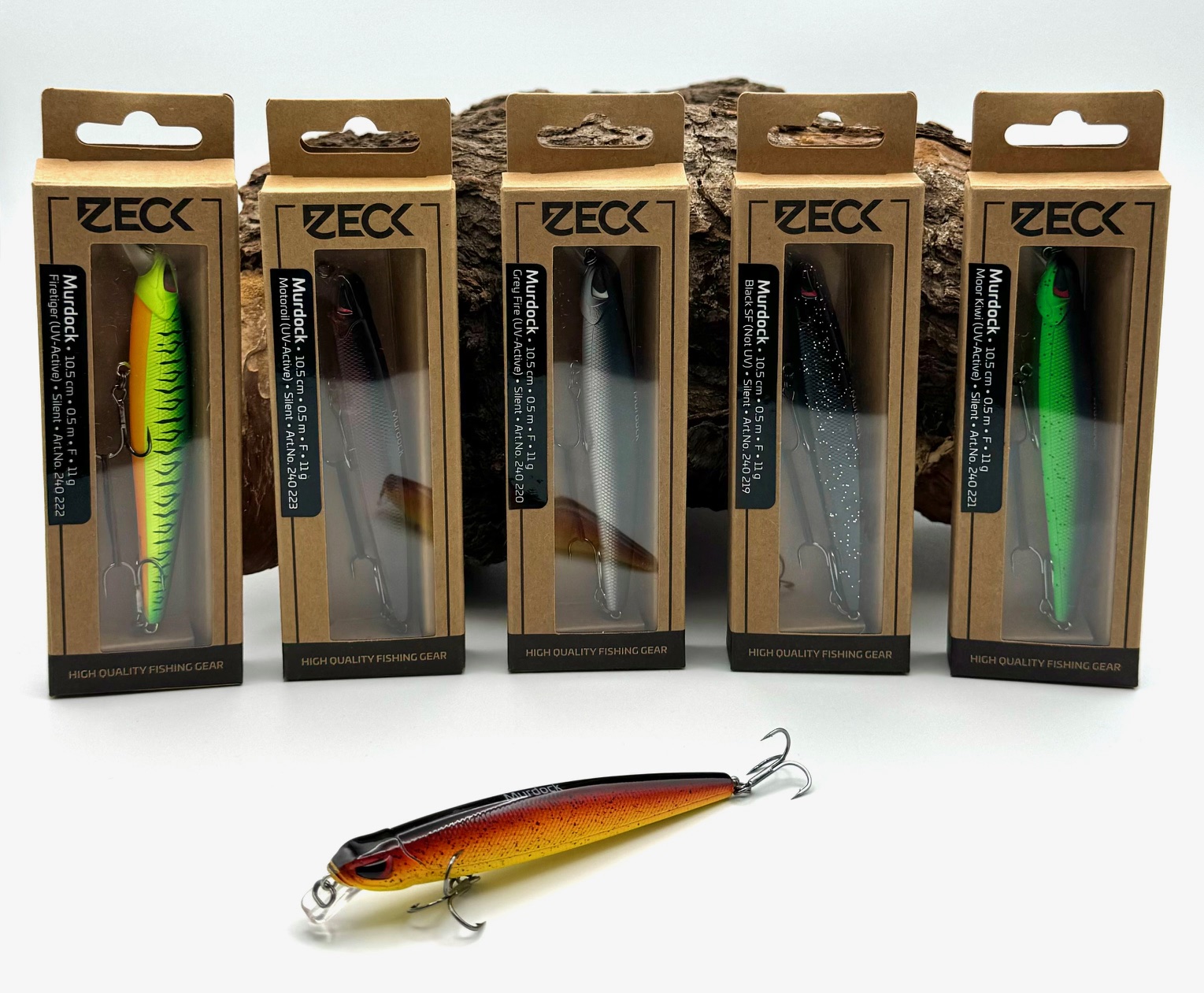 Zeck Murdock Wobbler 0,5m 10,5cm 11g 6 Farben