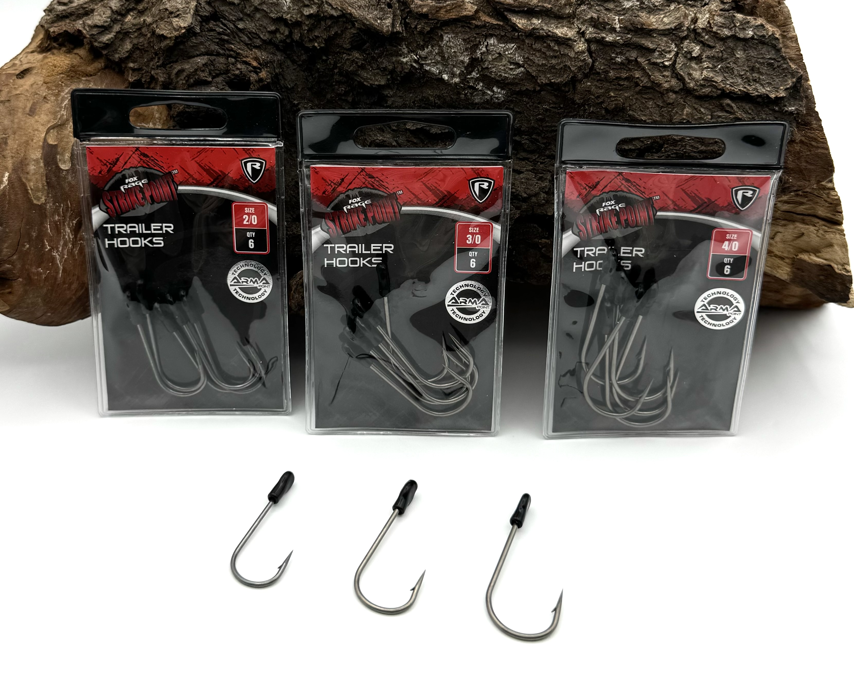 FOX Rage Strike Point Trailer Hooks 2/0 3/0 4/0