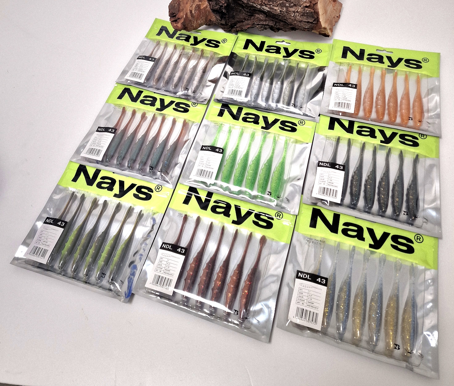 Nays NDL 43 4,3 Inch 10,9cm 6,3g 9 Farben