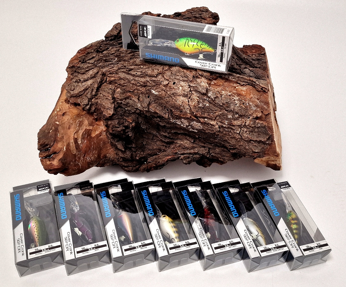 Shimano Lure Yasei Cover Crank F DR 50mm 8g 3m 8 Farben