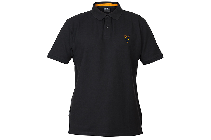 Fox Collection Orange & Black Polo Shirt S, M., L, XL, XXL, XXXL