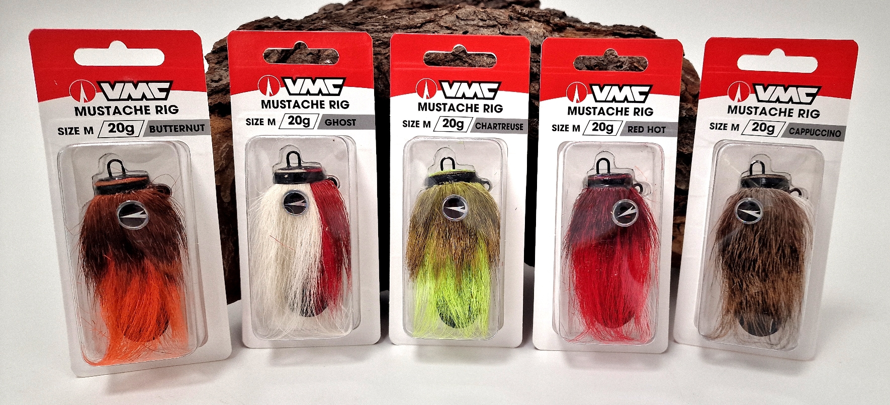 VMC Mustache Rig M 20g 7 Farben Bleifrei
