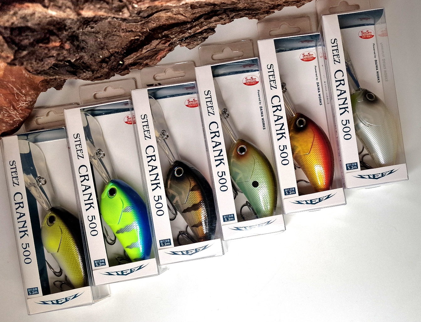 Daiwa Steez Crank 500F DR Deep Runner 7cm 27,8g 7 Farben schwimmend
