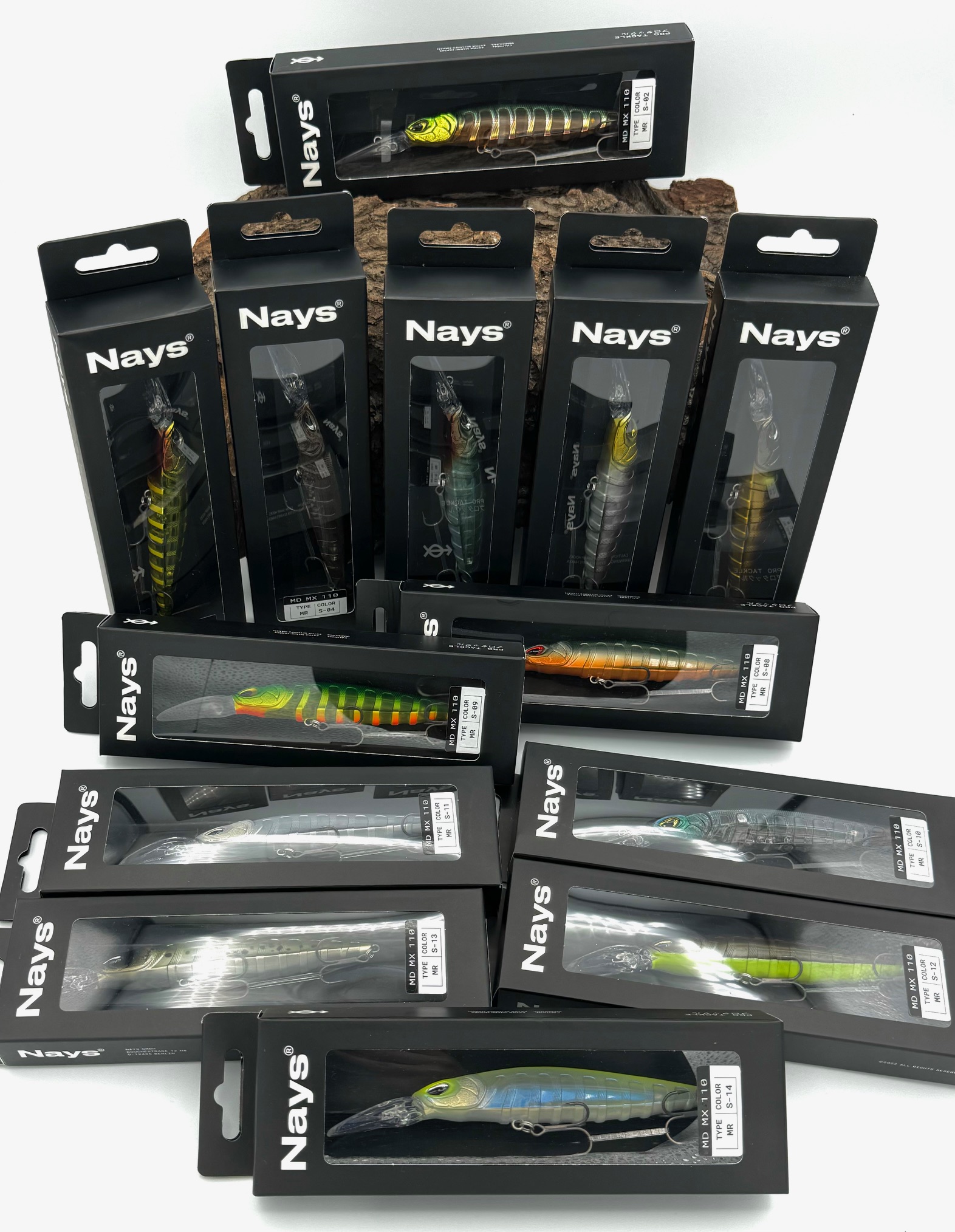 Nays MD MX 110 MR Medium Runner Wobbler Suspending 11,0cm 16,2g 14 Farben