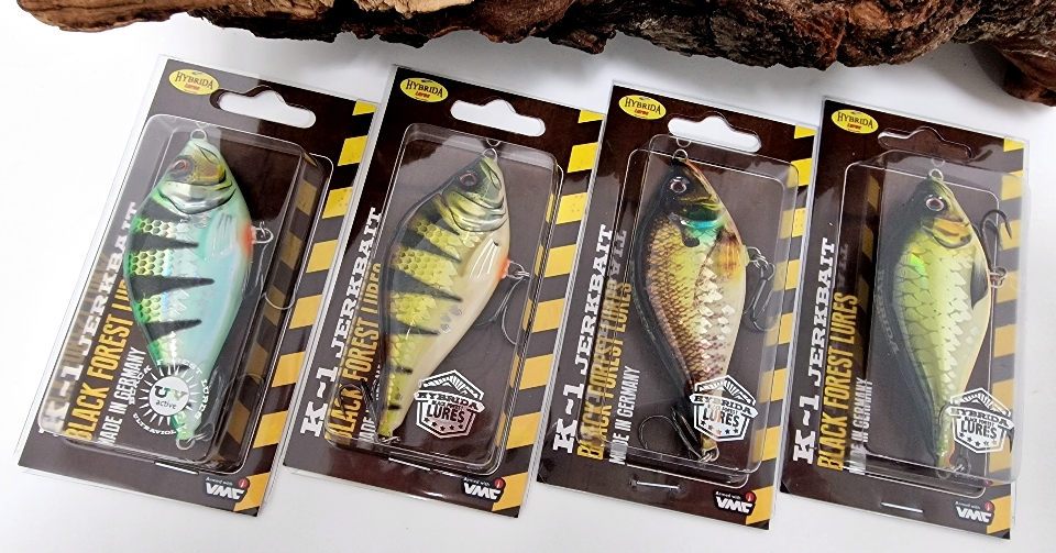 Hybrida K1 Jerkbait Wobbler 9cm 30g Slow Sinking 5 Farben