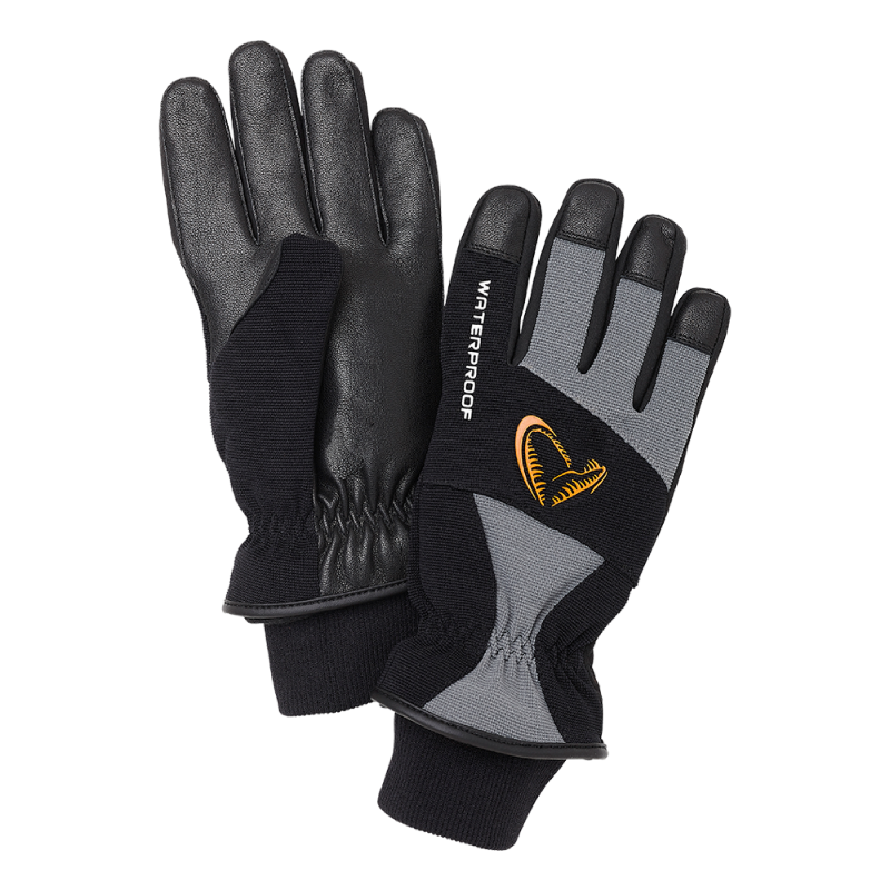 Savage Gear Thermo Pro Glove Grey / Black Größe M L XL