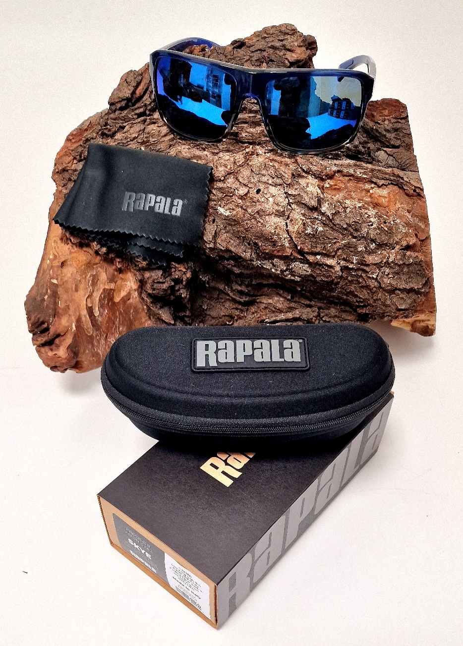 Rapala Precision Vision Gear SKYE Polarisationsbrille Grey Blue Mirror