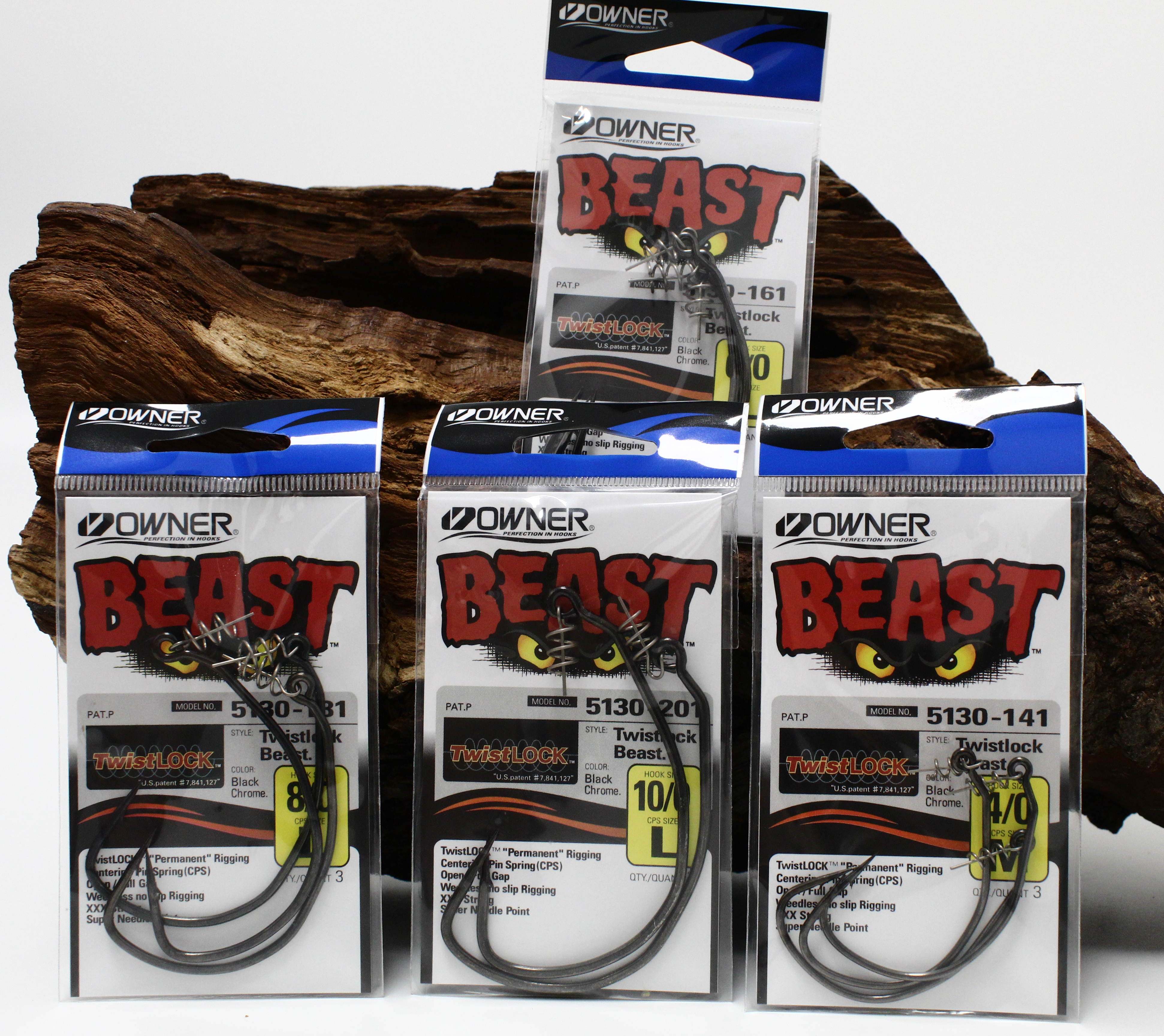 Owner 5130 BC Twistlock Rig`n Gr. 4/0 6/0 8/0 10/0