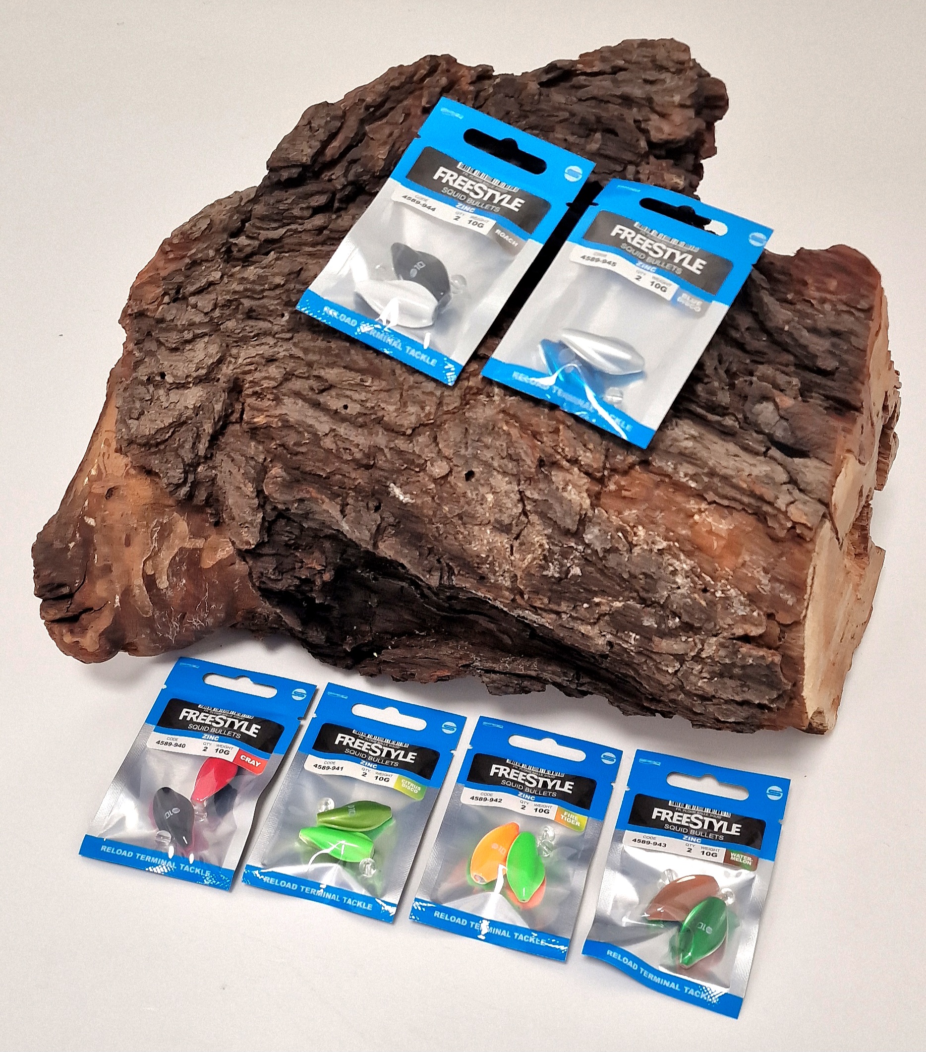 Spro Freestyle Squid Bullet Zinc 10,0g 6 Farben