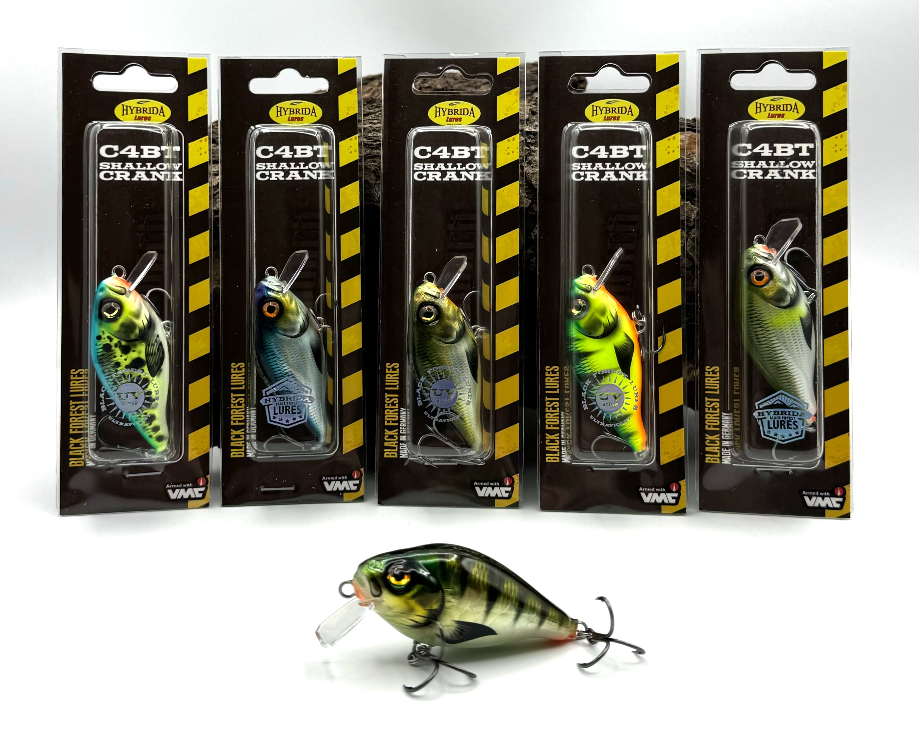 Hybrida C4BT Shallow Crank 6,5cm 18g 6 Farben