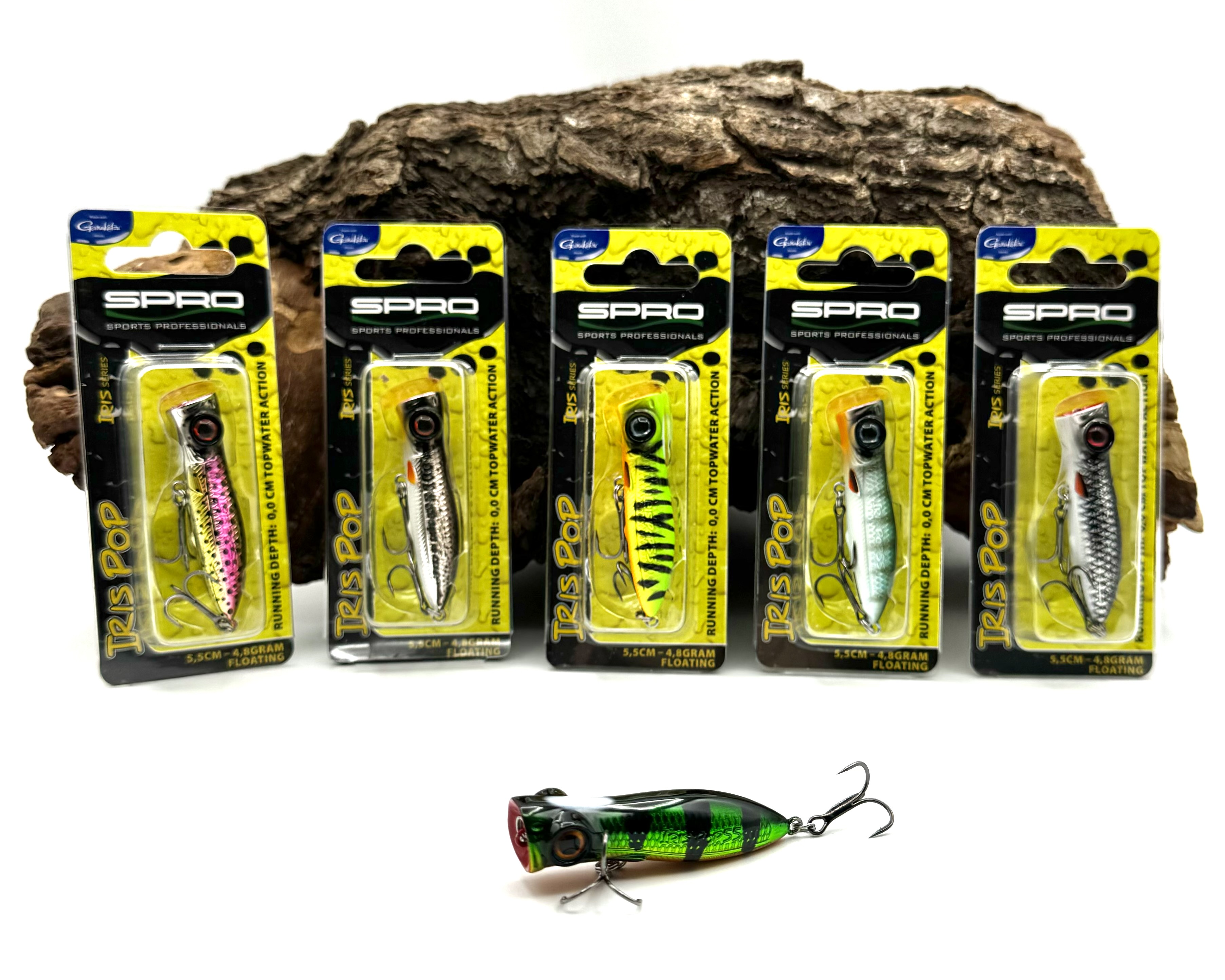 Spro Iris Pop 55 5,5cm 4,8g Popper 6 Farben