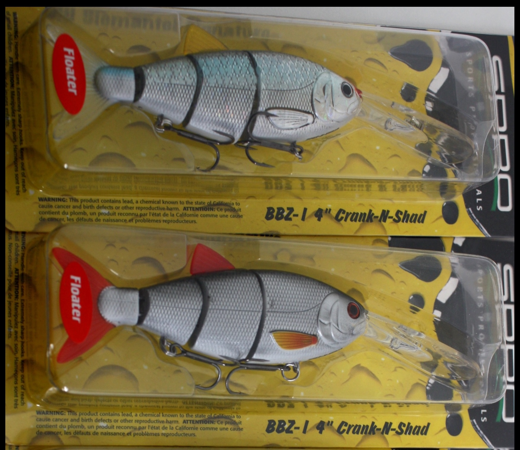 Spro BBZ 4 CRANK SHAD Blue Back Herring Roach ABVERKAUF