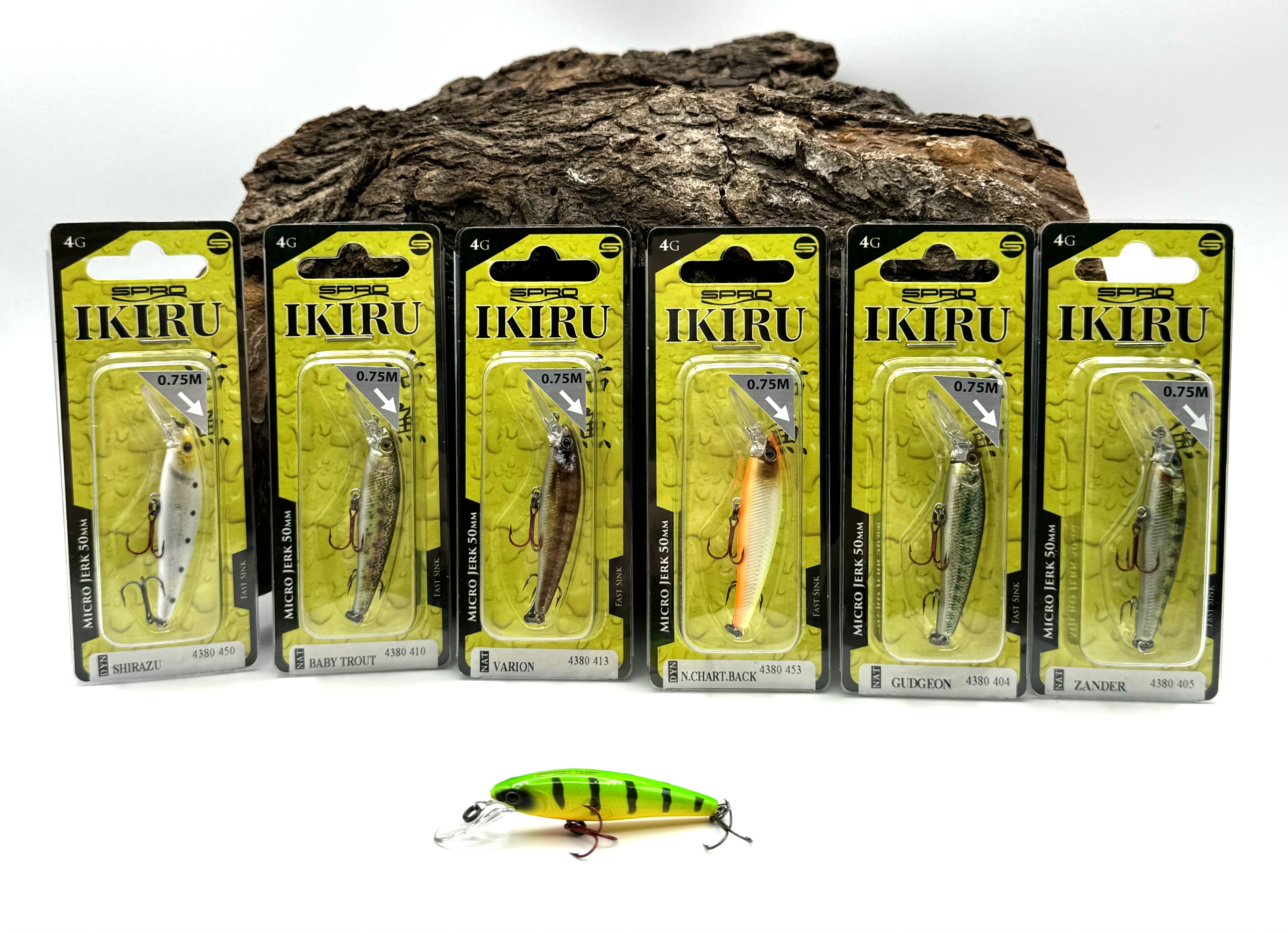 Spro Ikiru Micro Jerk 50FS 5cm 4g 10 Farben