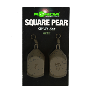 Korda Square Pear Swivel Weed Gras Karpfenblei  3oz/85g 3,5oz/99g 4oz/113g 5oz/142g
