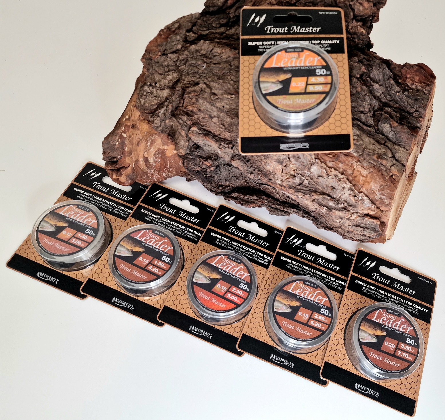 Spro Trout Master Mono Leader 50m 0,12mm 0,14mm 0,16mm 0,18mm 0,20mm 0,22mm