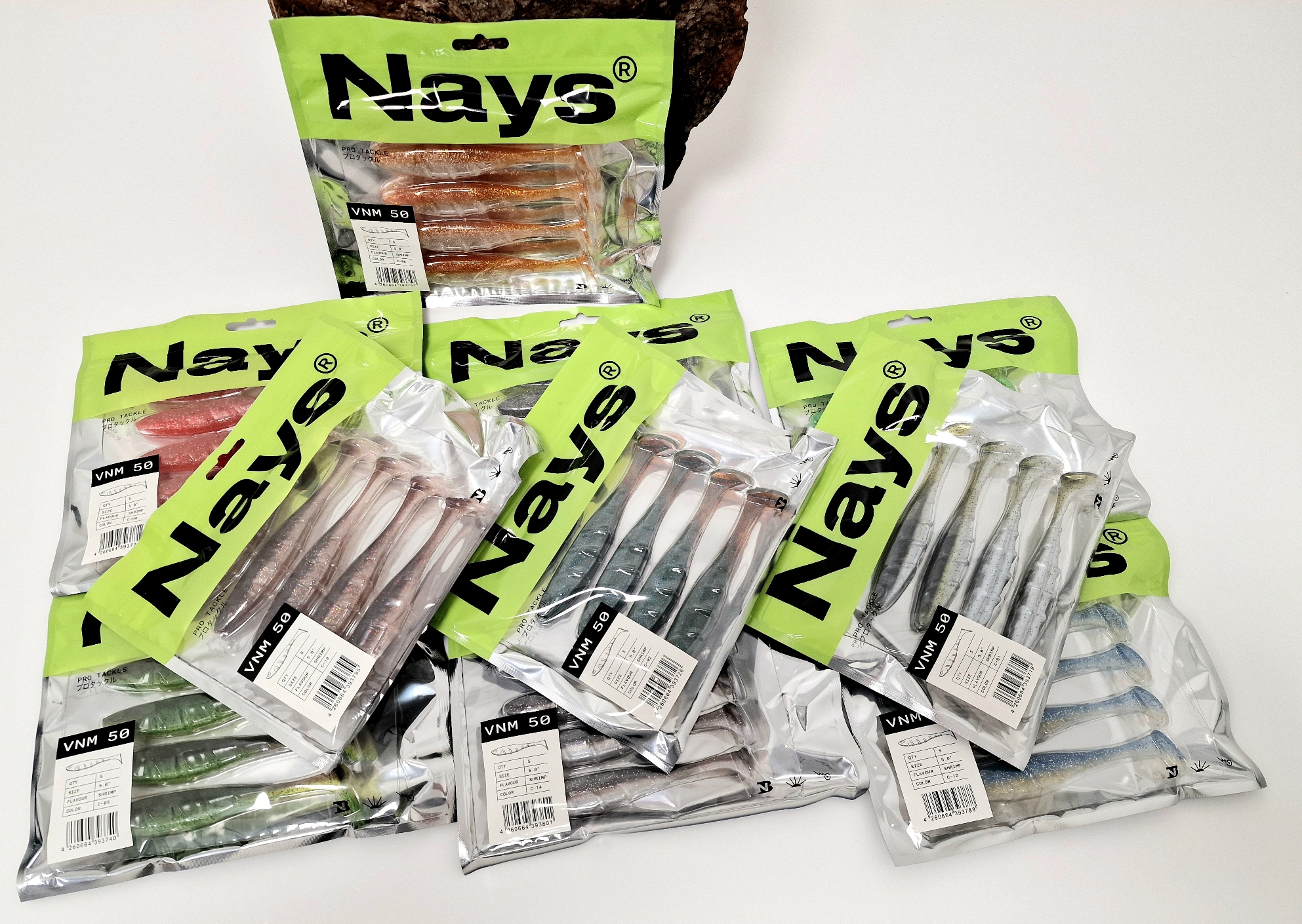 Nays VNM 50 5,0 Inch 12,7cm 12,9g 10 Farben