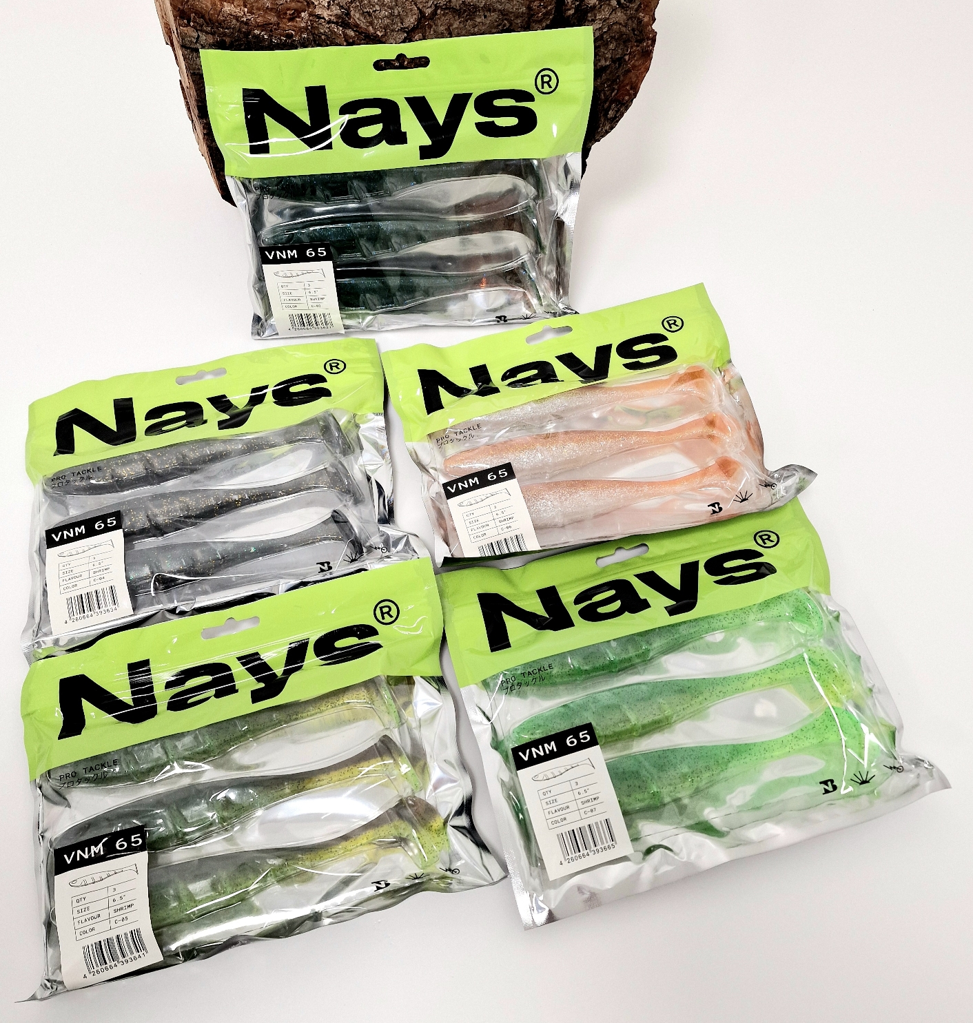 Nays VNM 65 6,5 Inch 16,5cm 28,5g 10 Farben
