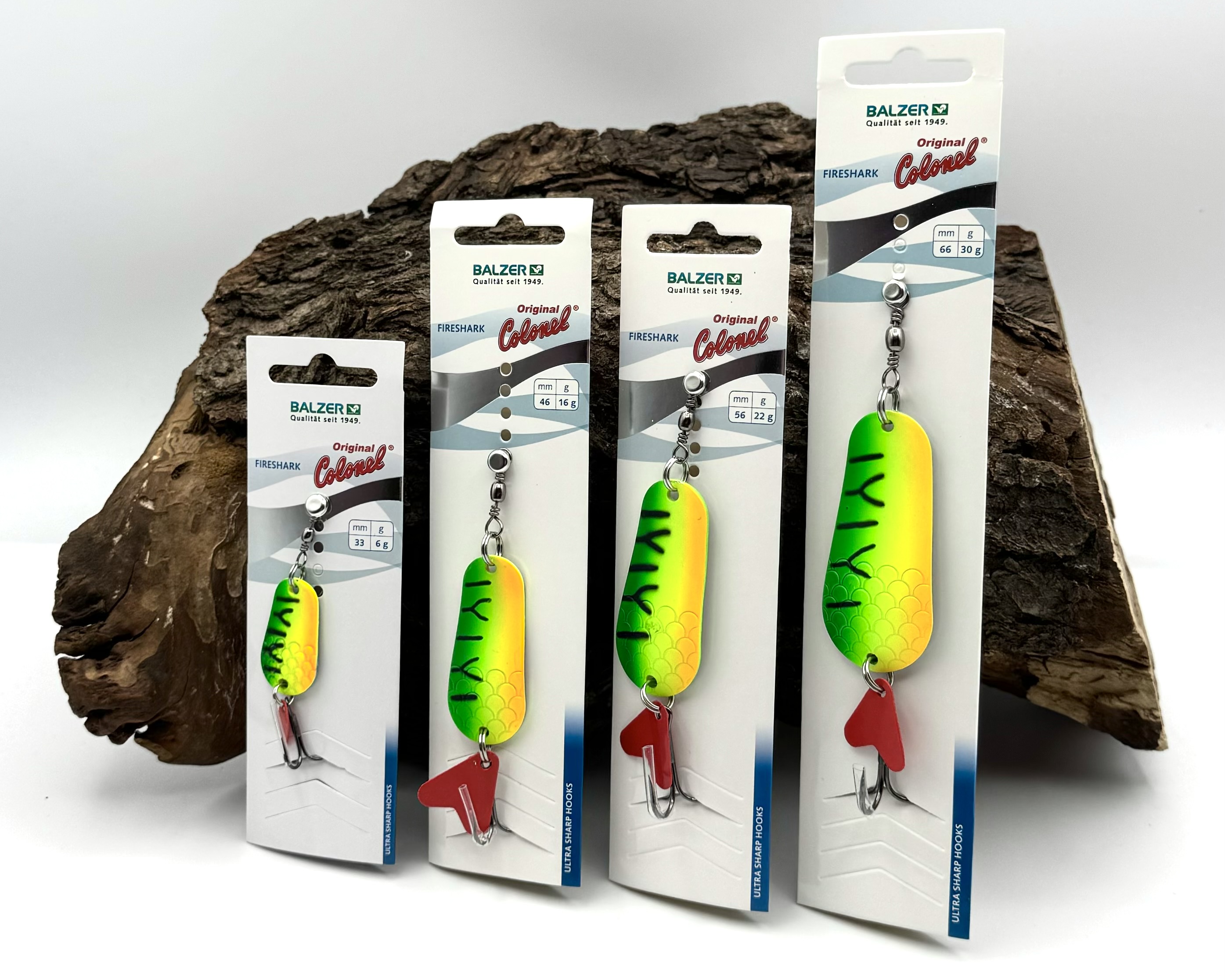 Balzer Colonel Classic Blinker Fireshark 6g 16g 22g 30g