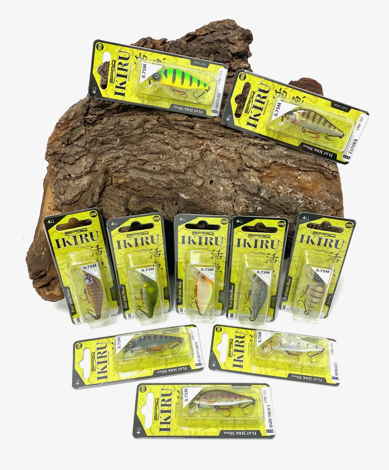 Spro Ikiru Flat Jerk 50FS 5cm 4g 10 Farben