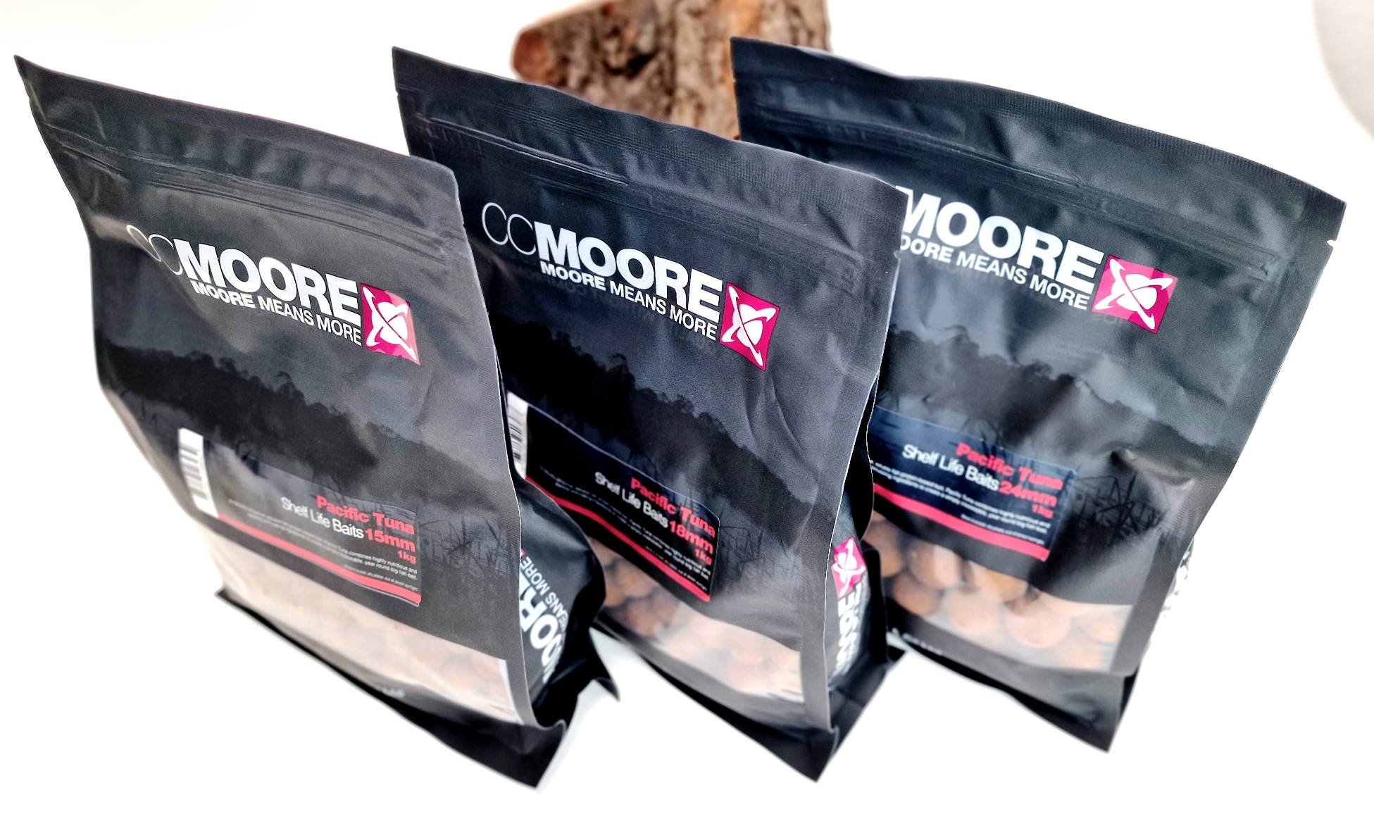 CCmoore Pacific Tuna Boilies 15mm 18mm 24mm 1kg Shell Life Baits