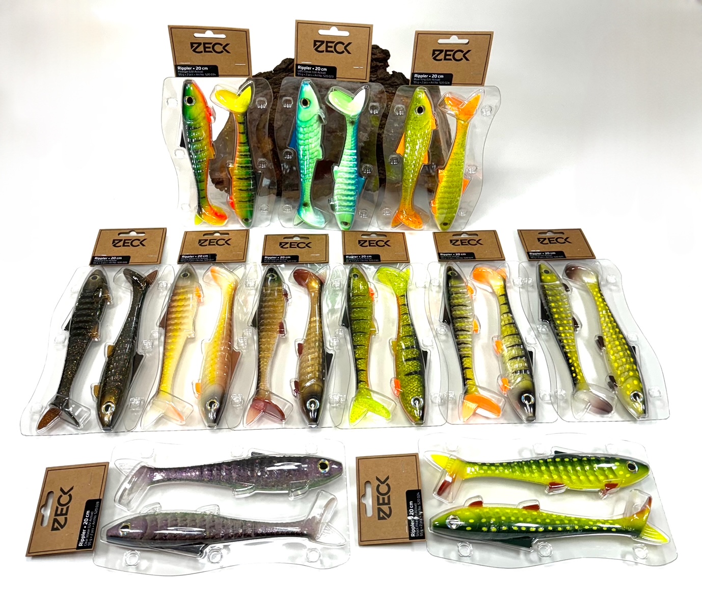 Zeck Rippler 20cm 55g 2 Stück 12 Farben by Uli Beyer