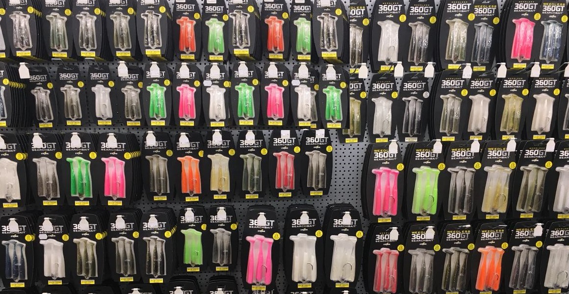 Storm 360° GT Searchbait Minnow 4,5" Weedless Jig 11cm 7g 360GT 17 Farben ABVERKAUF