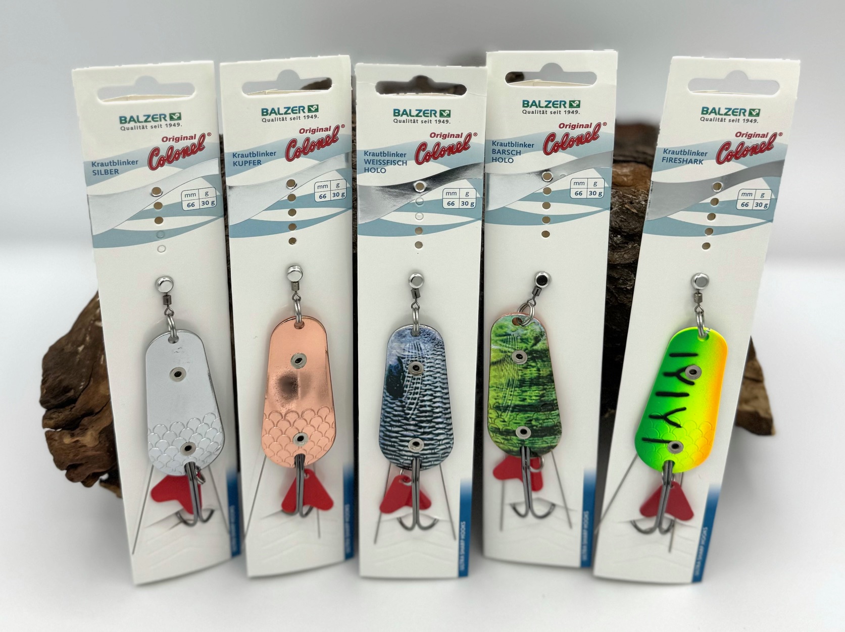 Balzer Colonel Classic Krautblinker 5 Farben 30g 66mm